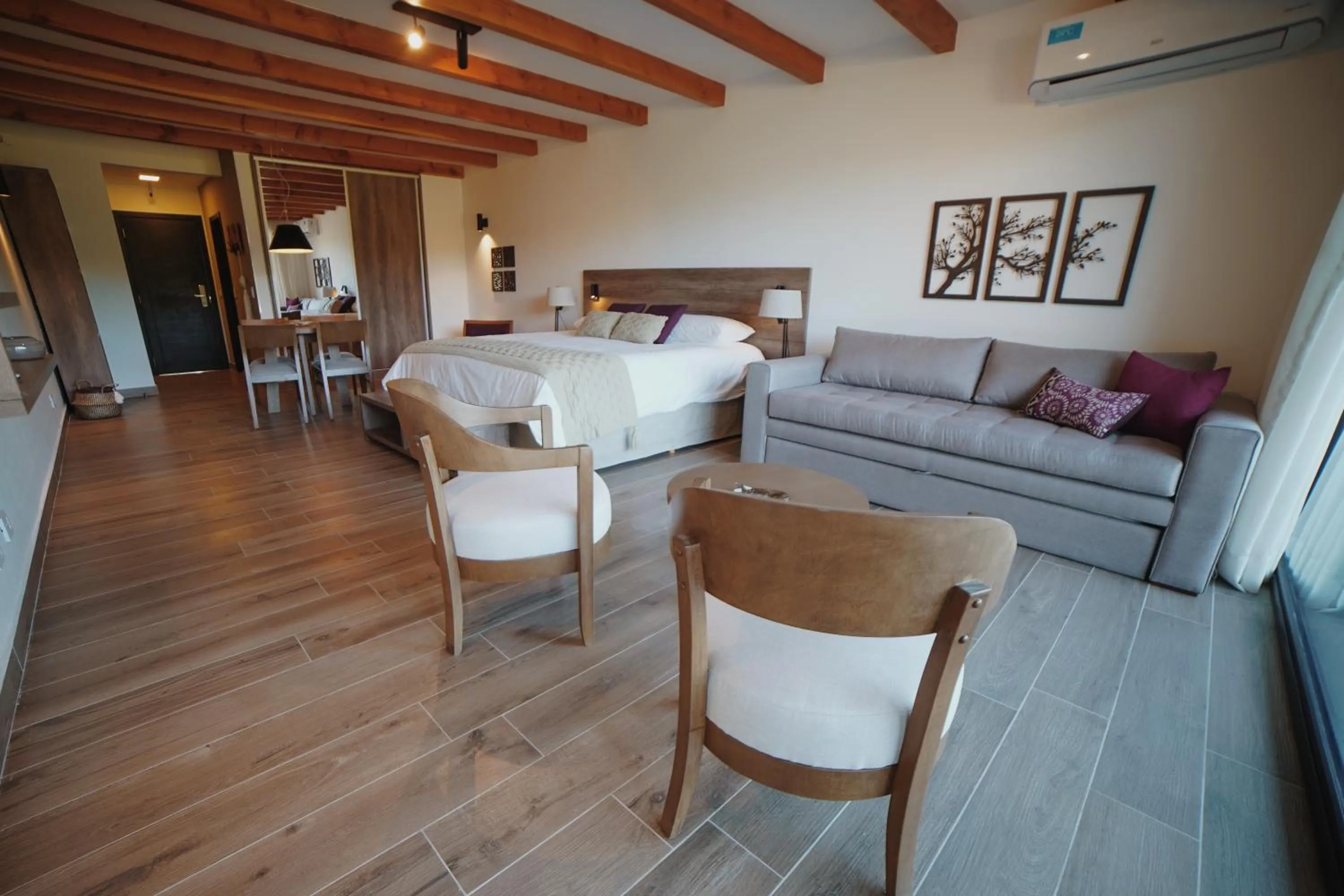 Bed in AWKA Apart Hotel