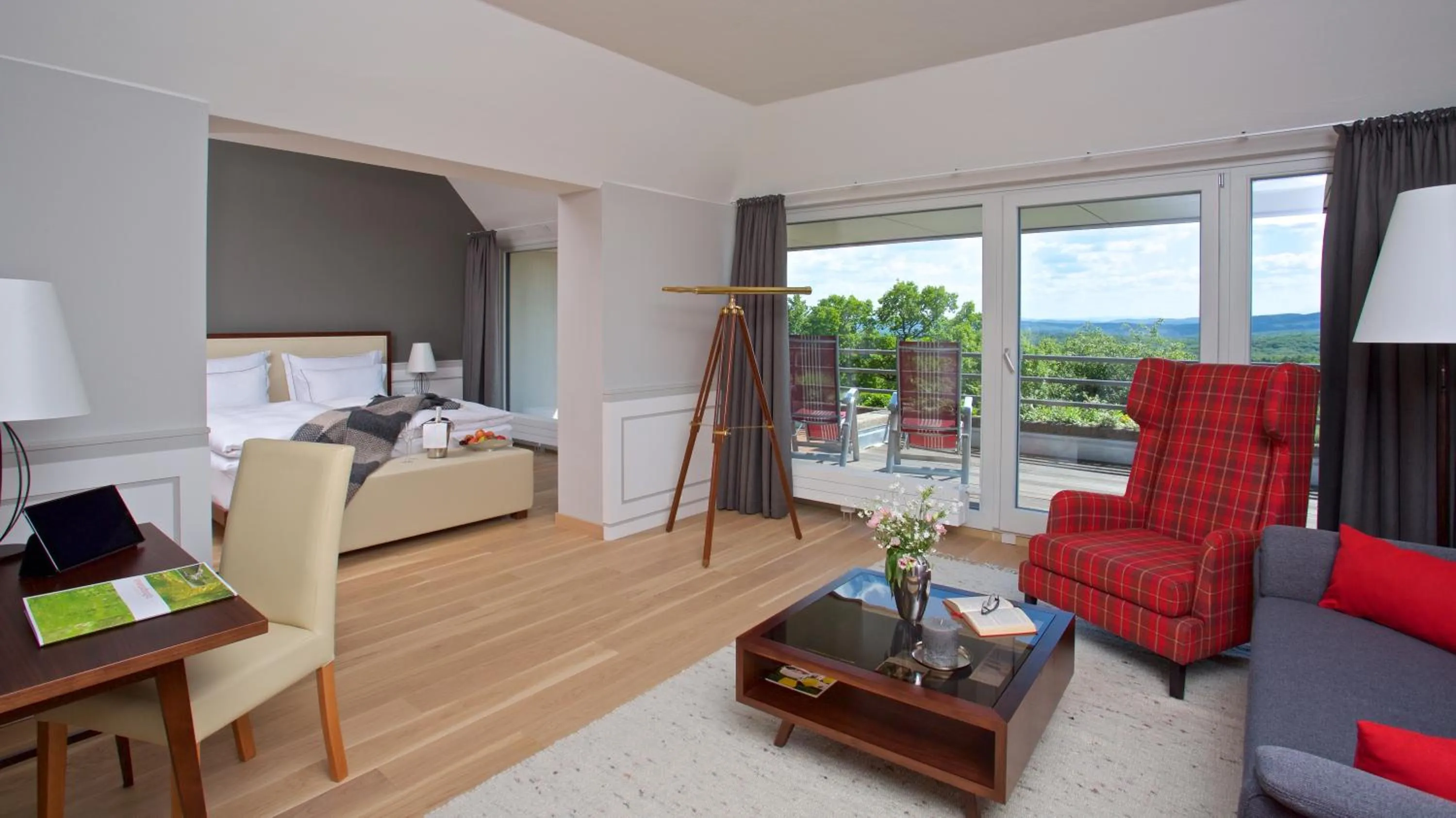 Living room in Berghotel Tulbingerkogel