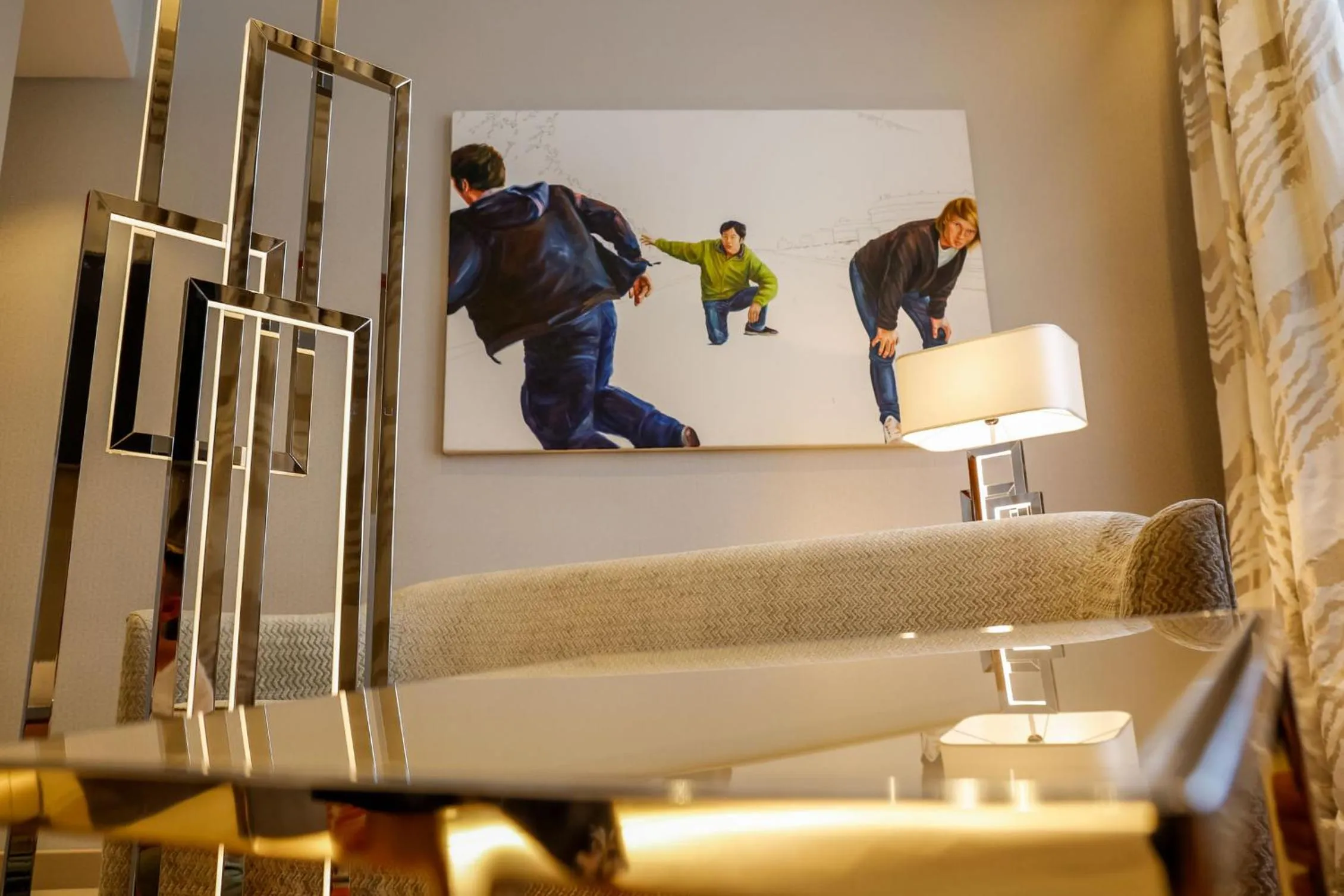 Seating area in Boutiquehotel Das Tyrol