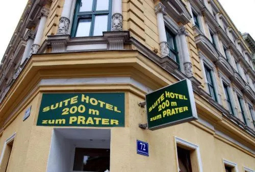 Facade/entrance in Suite Hotel 200m zum Prater