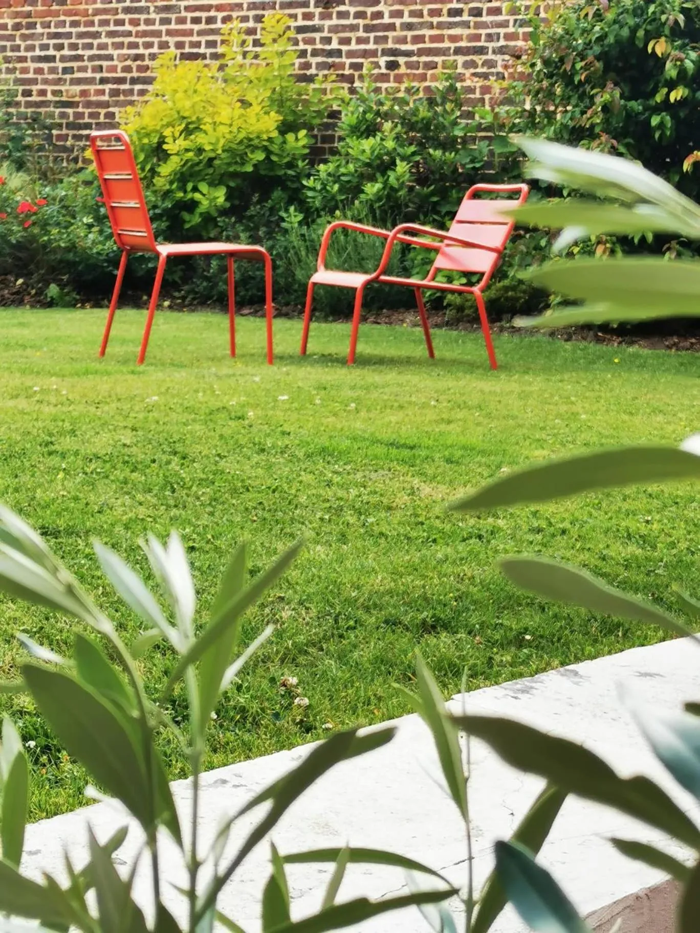 Garden in Chez Hortense