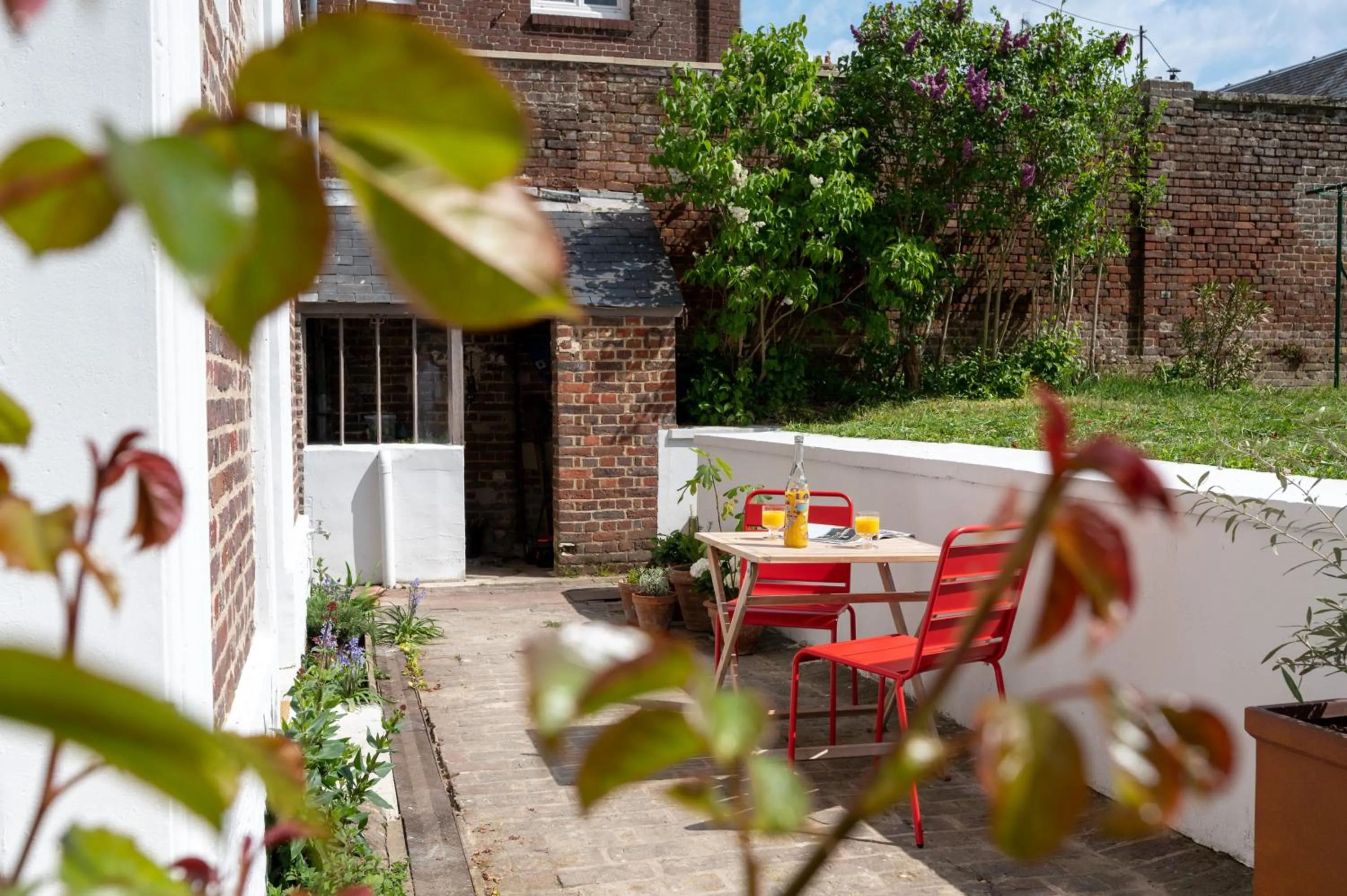 Patio in Chez Hortense