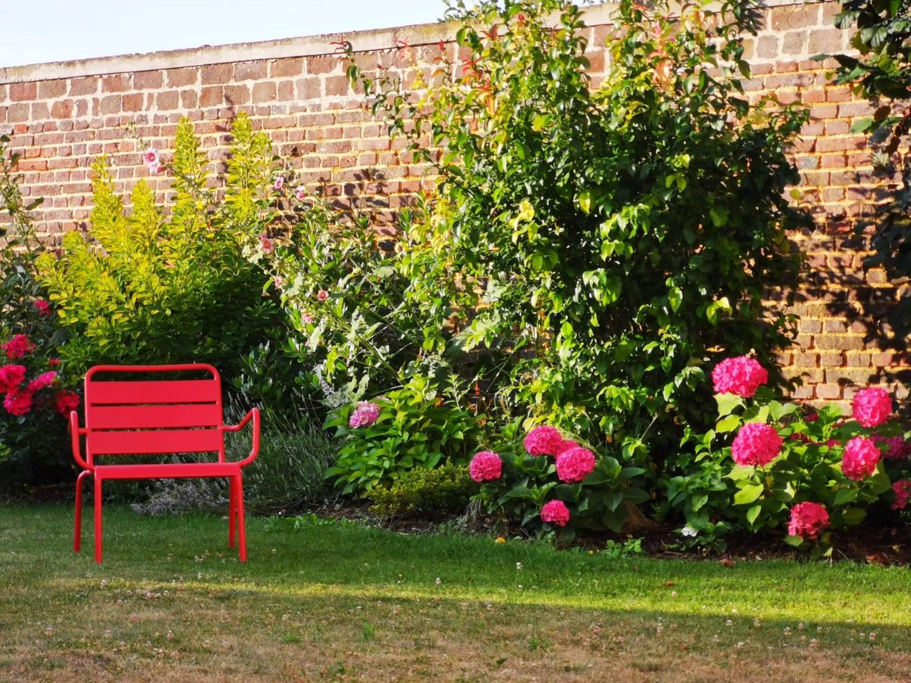 Garden in Chez Hortense