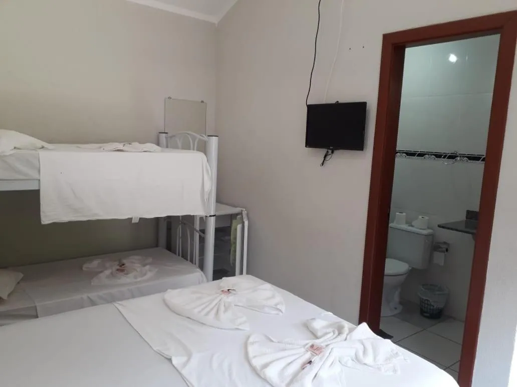 Bed in Hotel Lindoia Rural