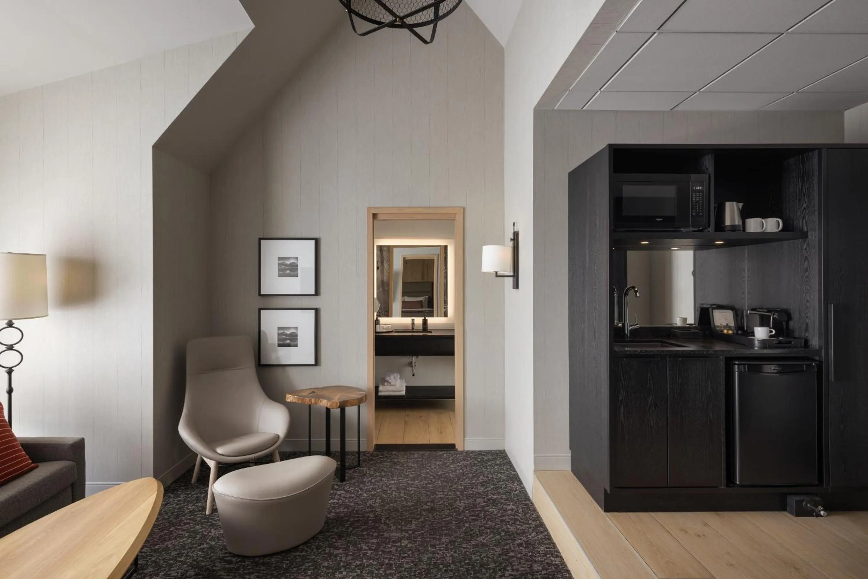 Kitchen or kitchenette in Peaks Hotel and Suites