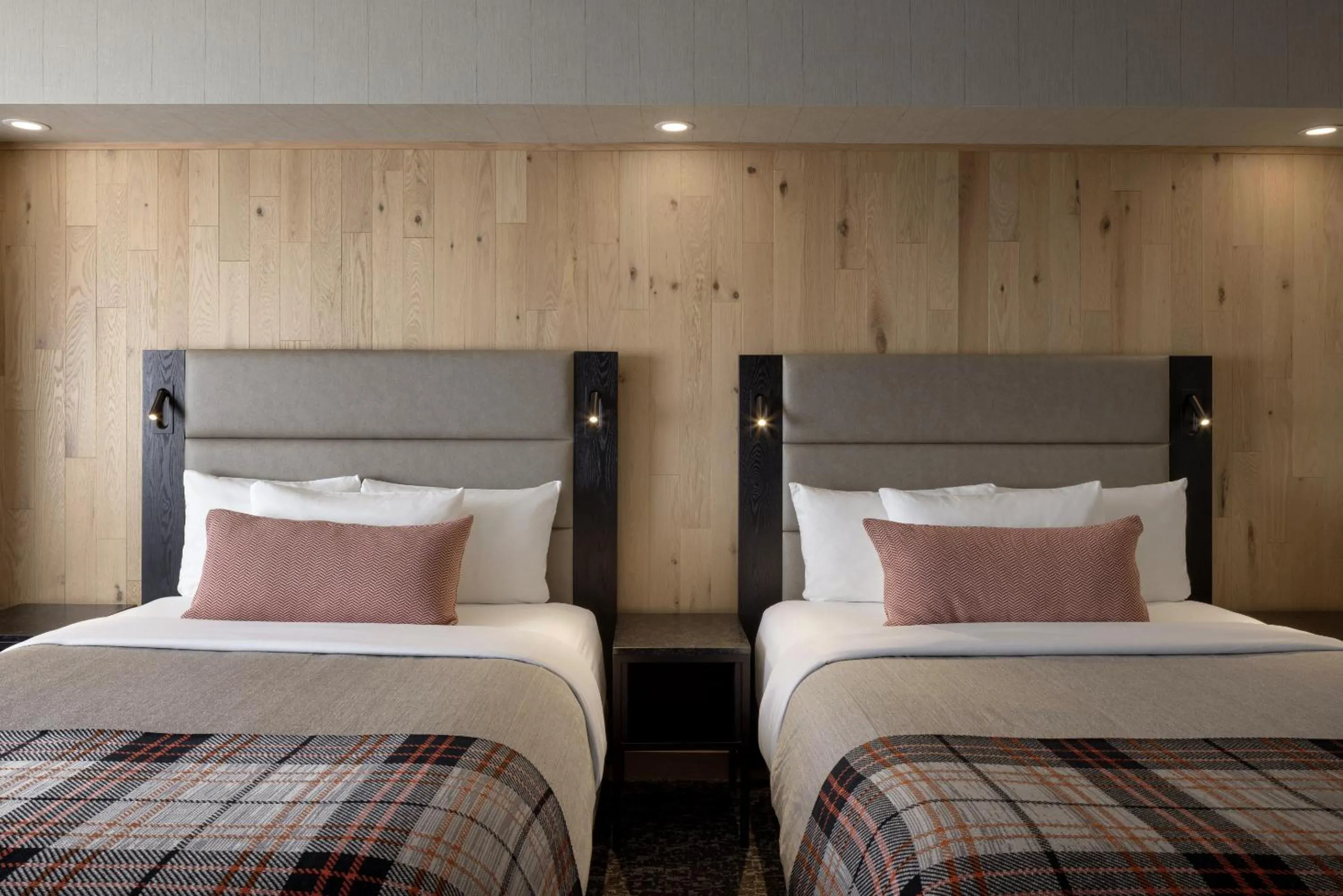 Bed in Peaks Hotel and Suites