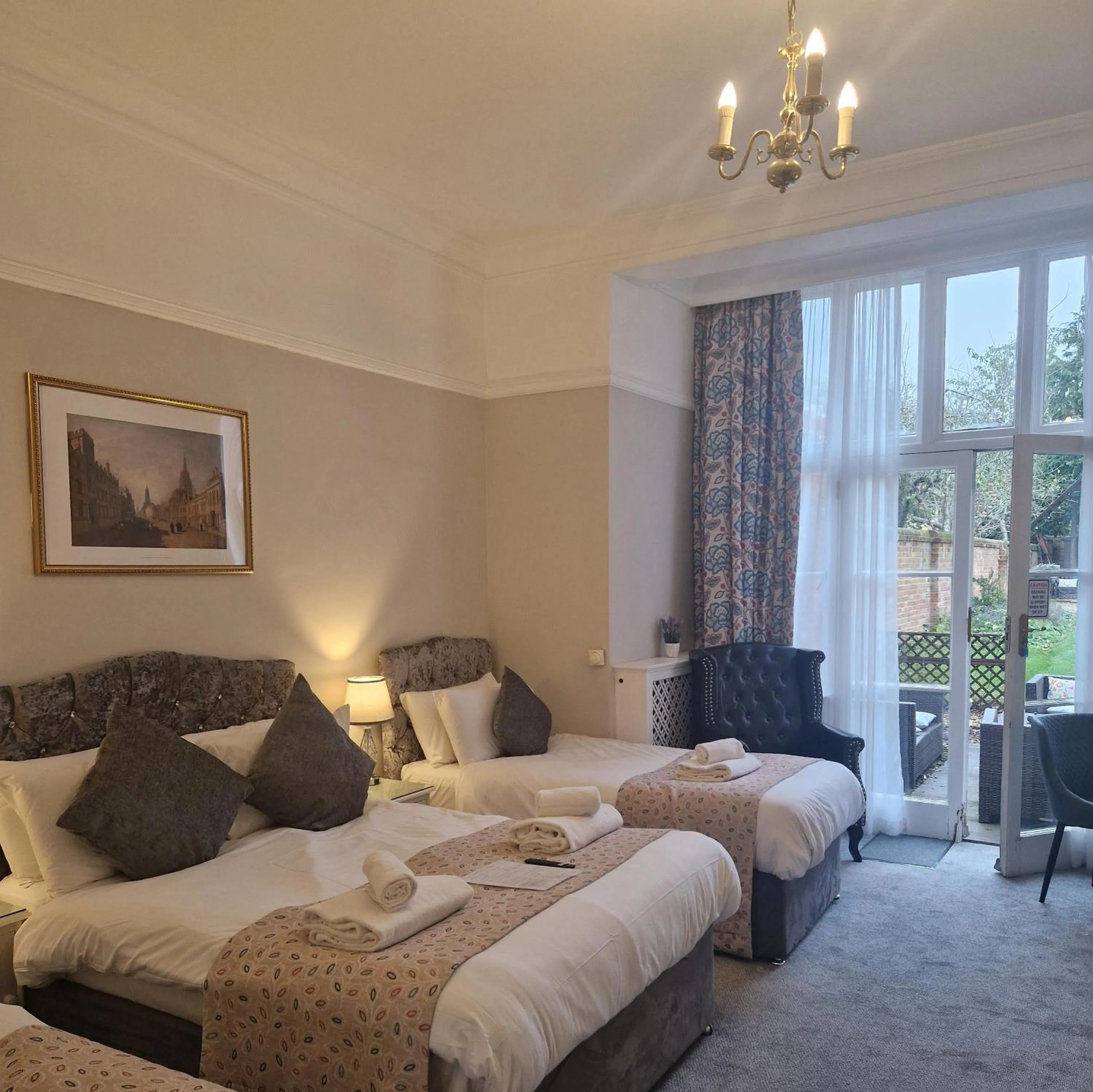 Bed in St Margaret's Hotel