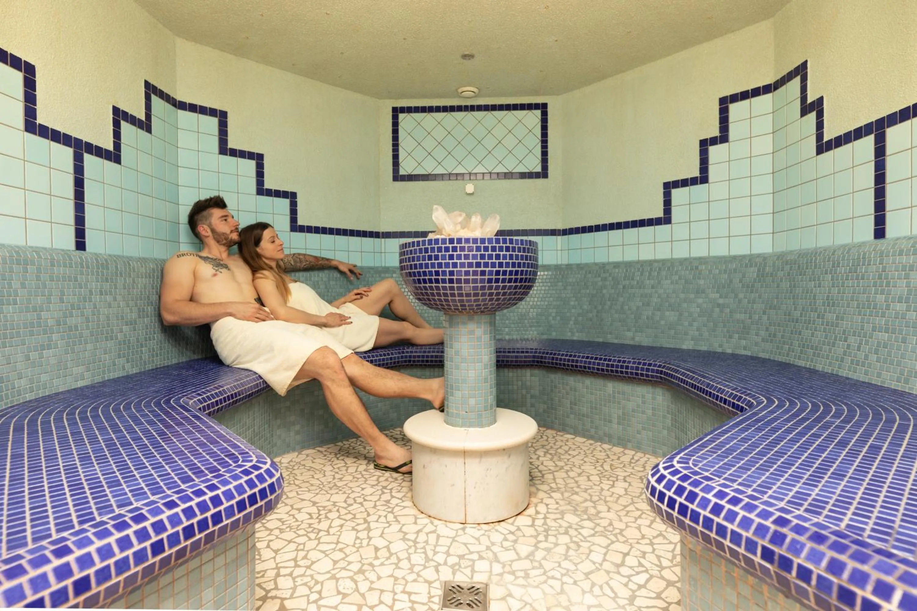 Sauna in Alpen Adria Hotel & Spa