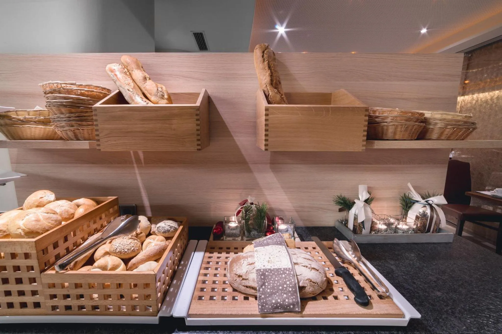 Buffet breakfast in Alpen Adria Hotel & Spa