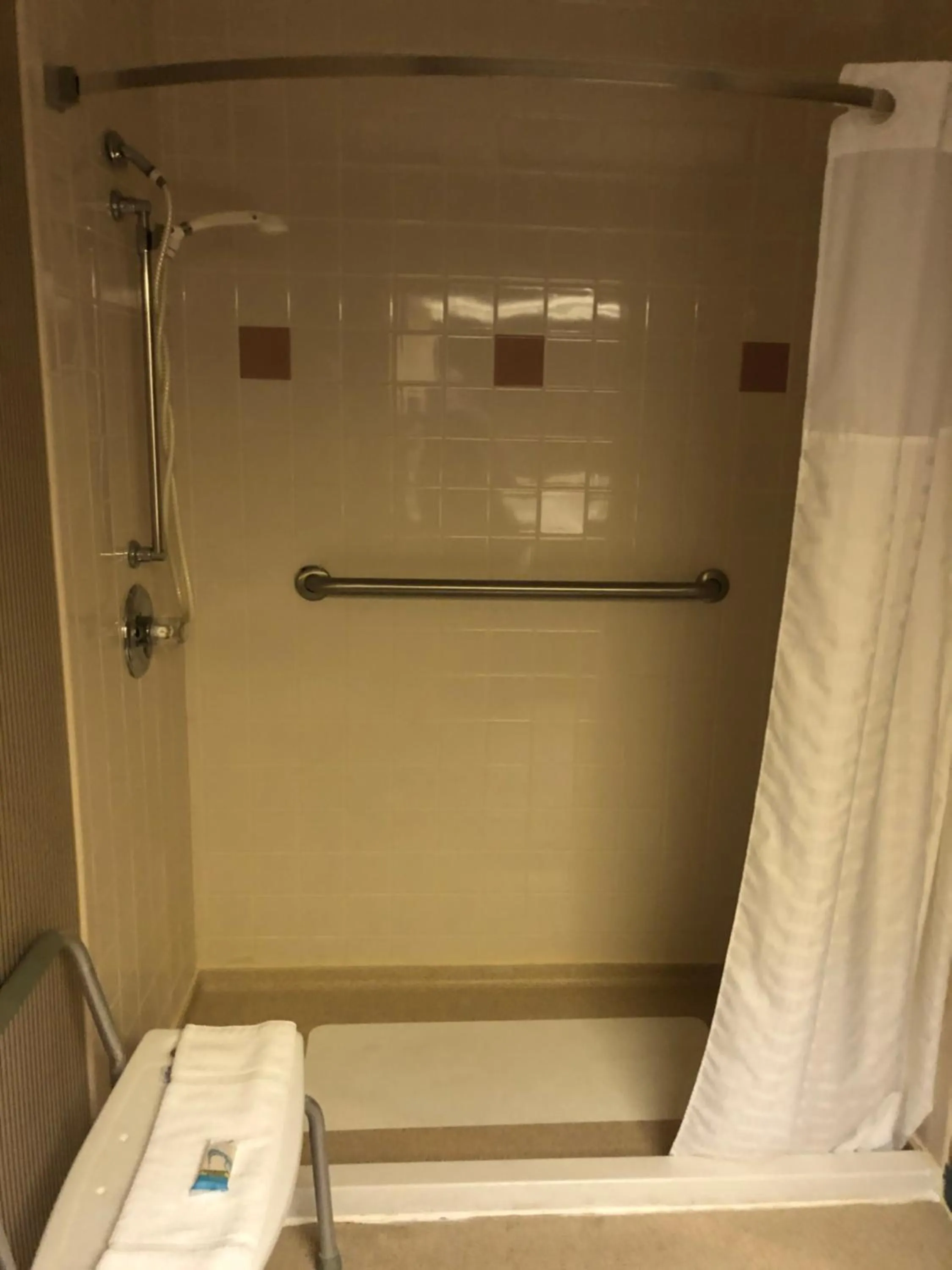 Shower in Cayuga Blu