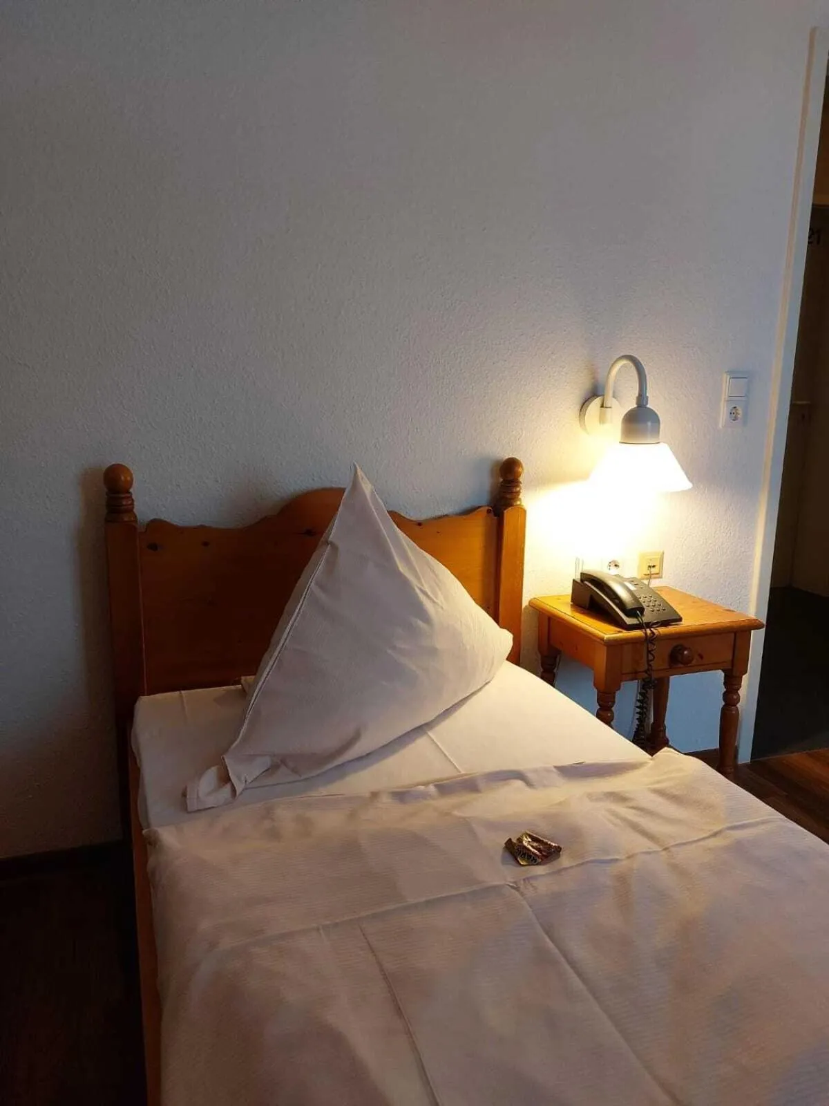 Bedroom, Bed in Hotel Goldener Stern