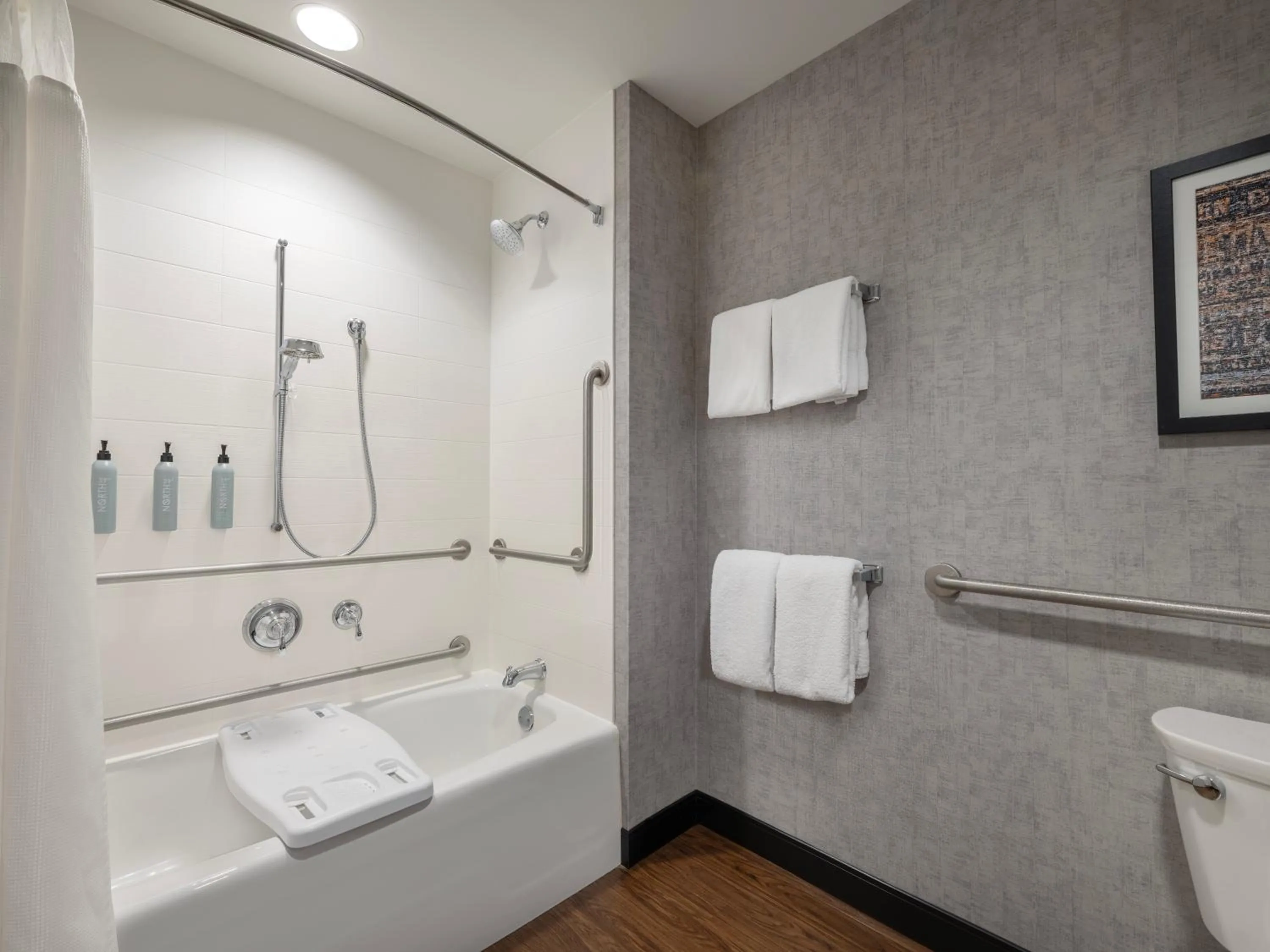 Shower in Residence Inn by Marriott Boston Downtown Seaport