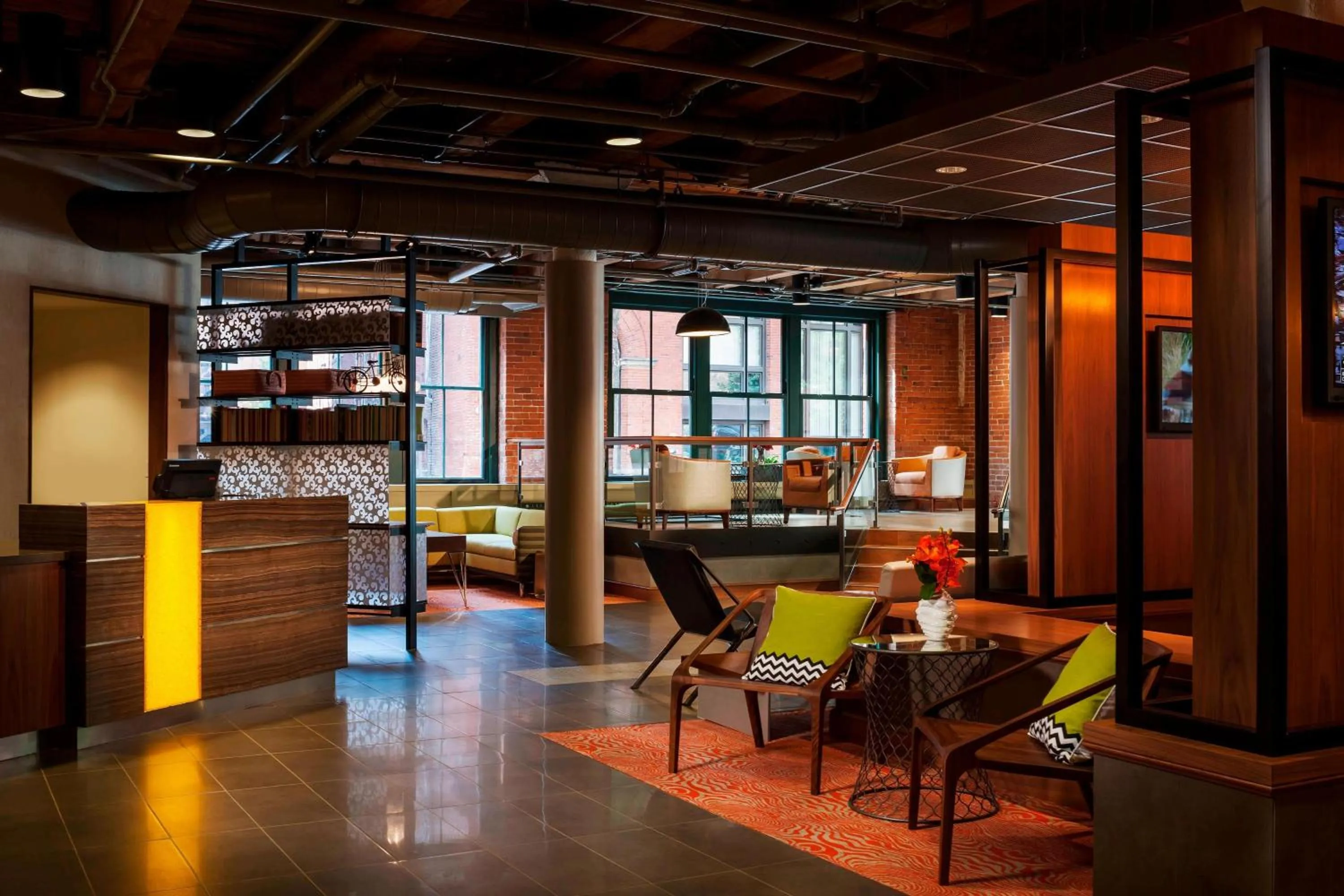 Lobby or reception in Residence Inn by Marriott Boston Downtown Seaport