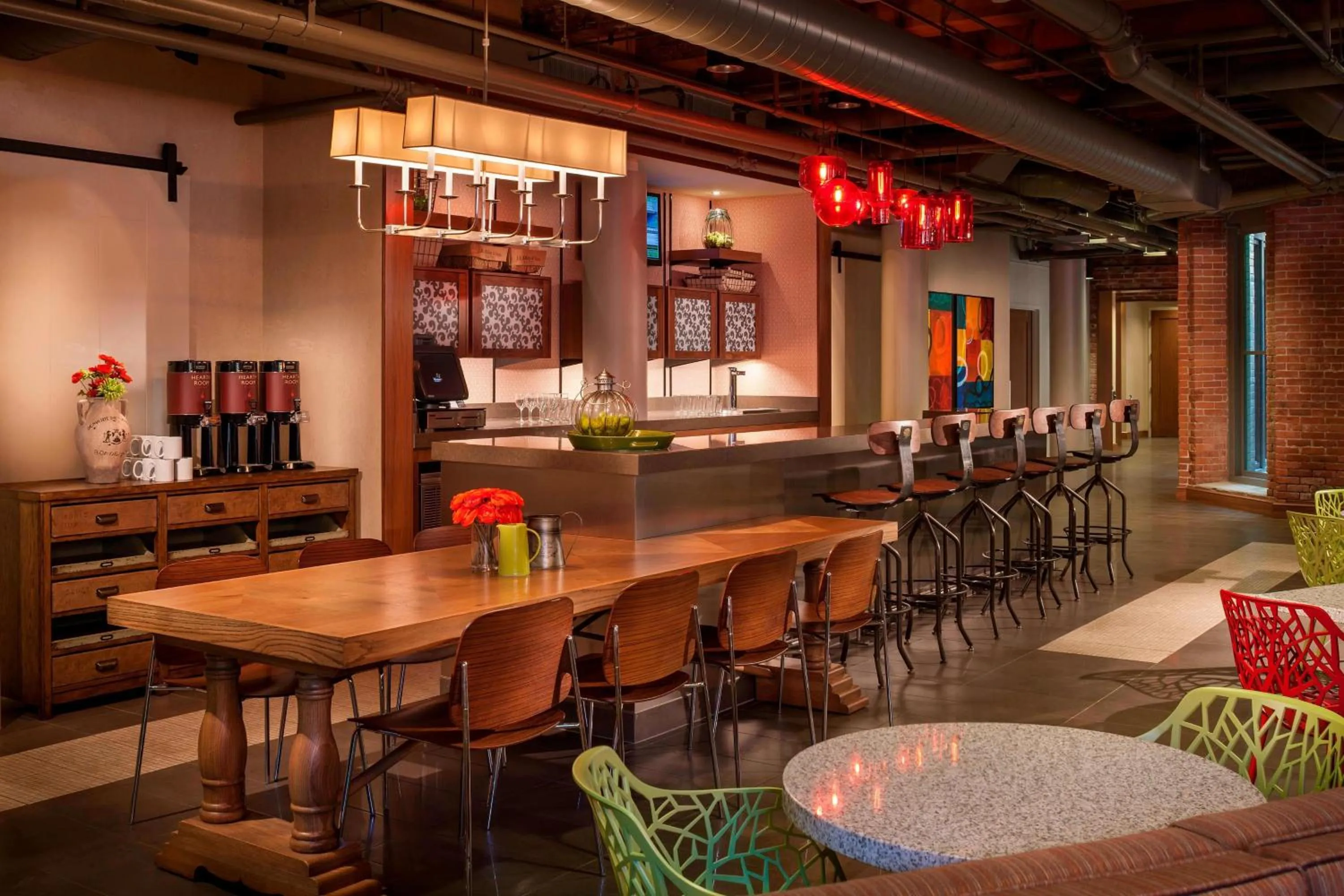 Lobby or reception in Residence Inn by Marriott Boston Downtown Seaport