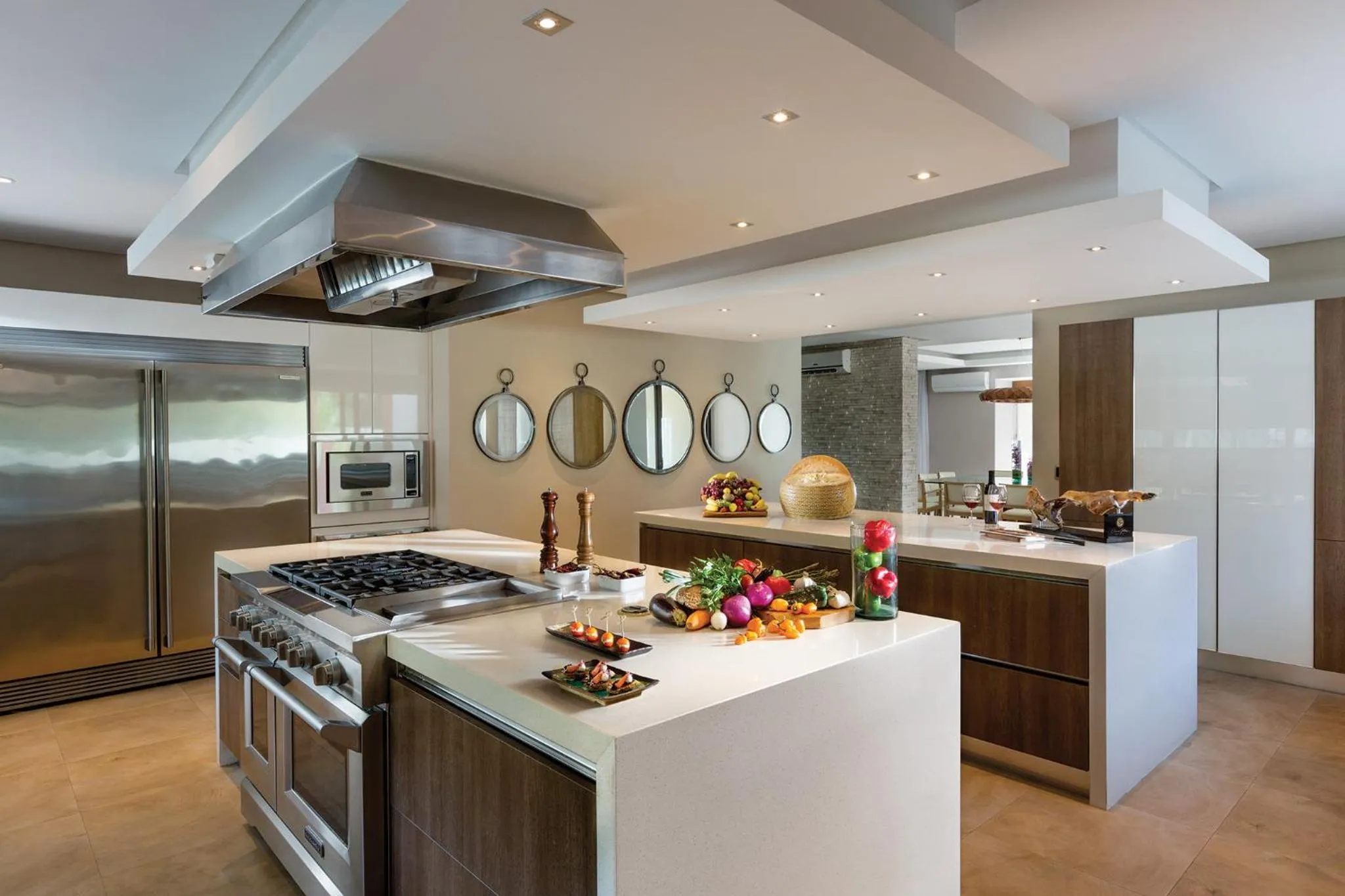 Communal kitchen in Azul Villa Esmeralda - Gourmet All Inclusive by Karisma