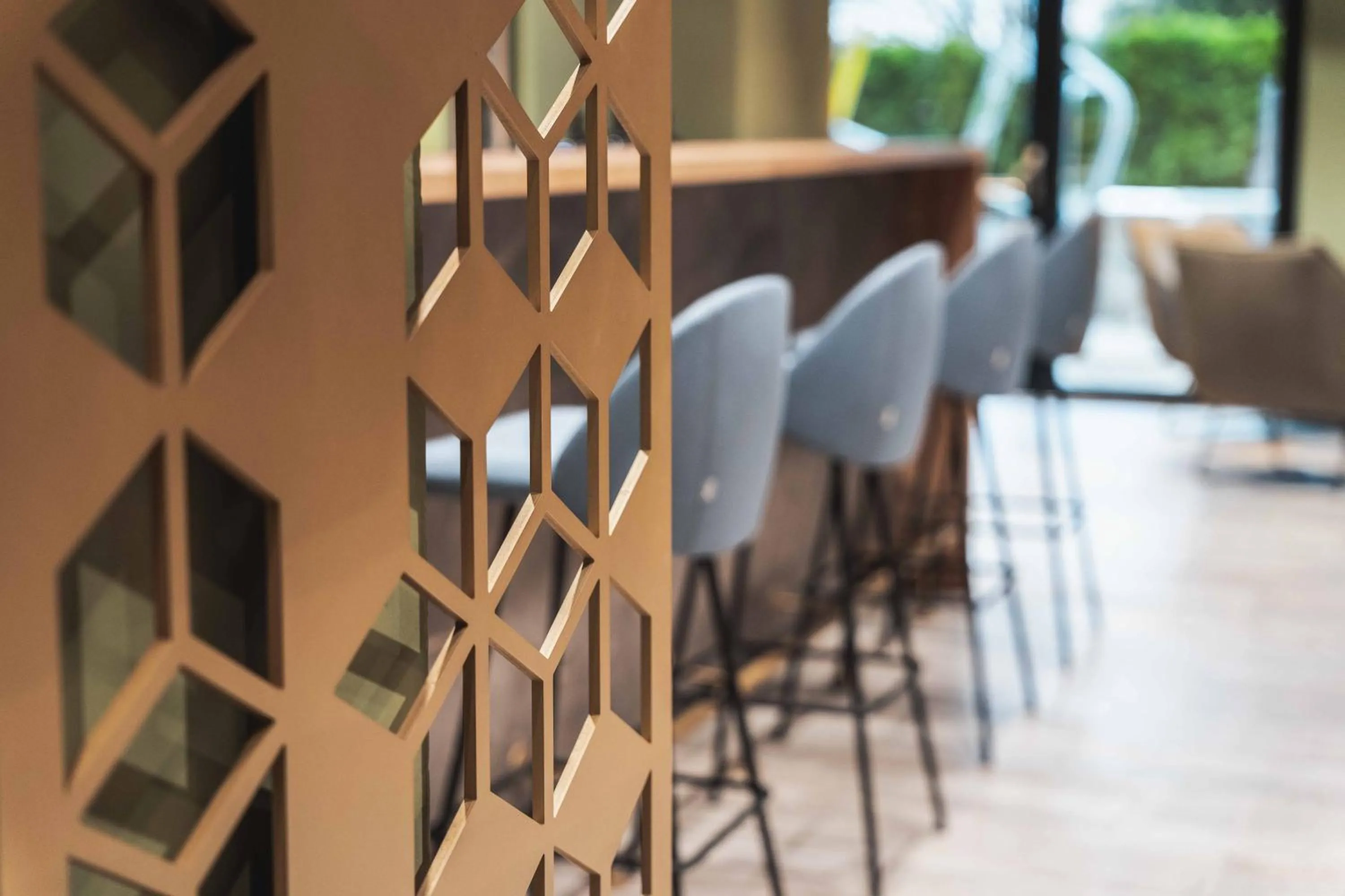 Seating area in BinderS Budget City-Mountain Hotel