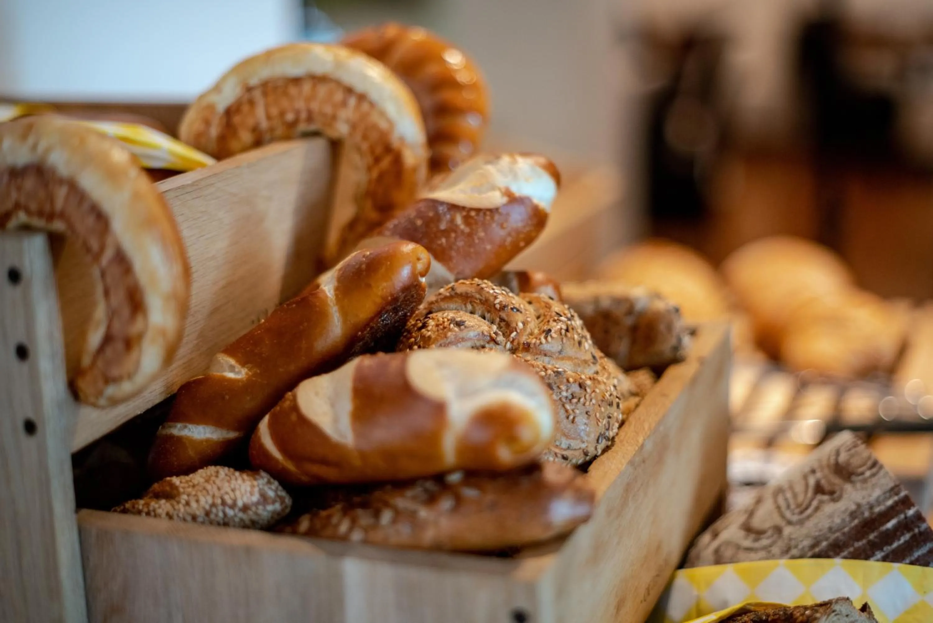 Buffet breakfast in BinderS Budget City-Mountain Hotel