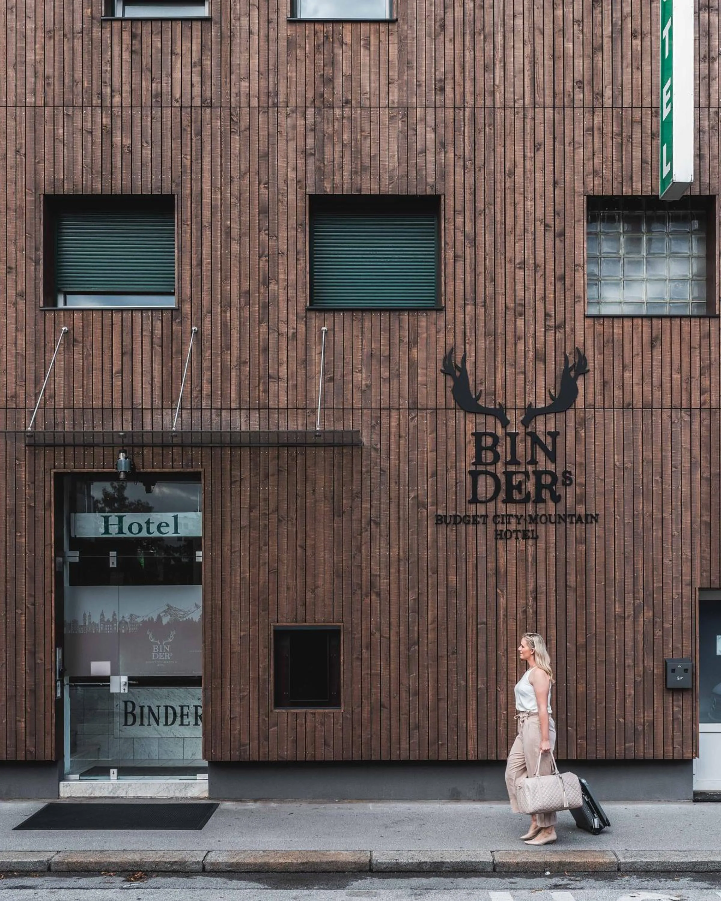 Property building in BinderS Budget City-Mountain Hotel