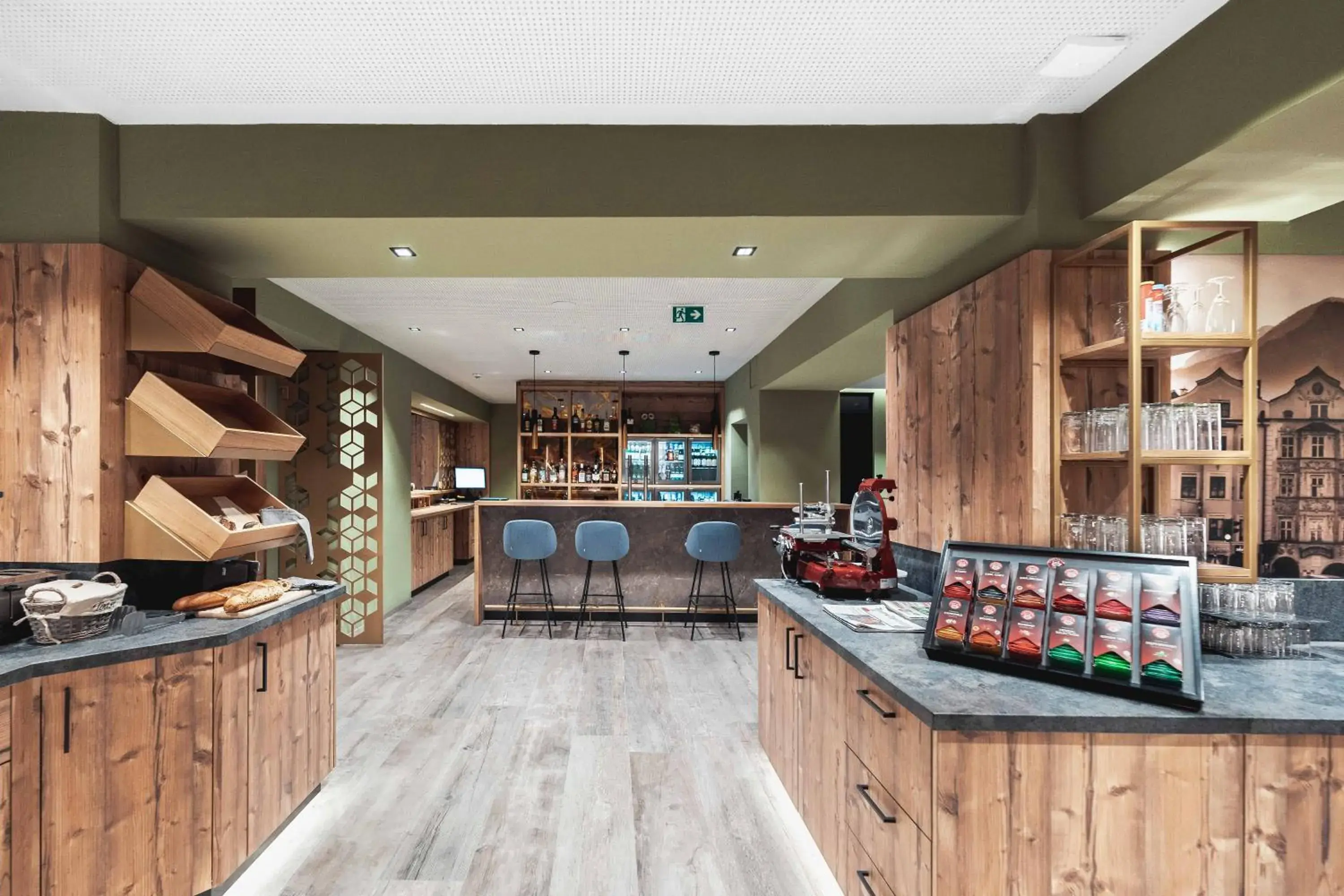 Buffet breakfast in BinderS Budget City-Mountain Hotel Buffet breakfast in BinderS Budget City-Mountain Hotel