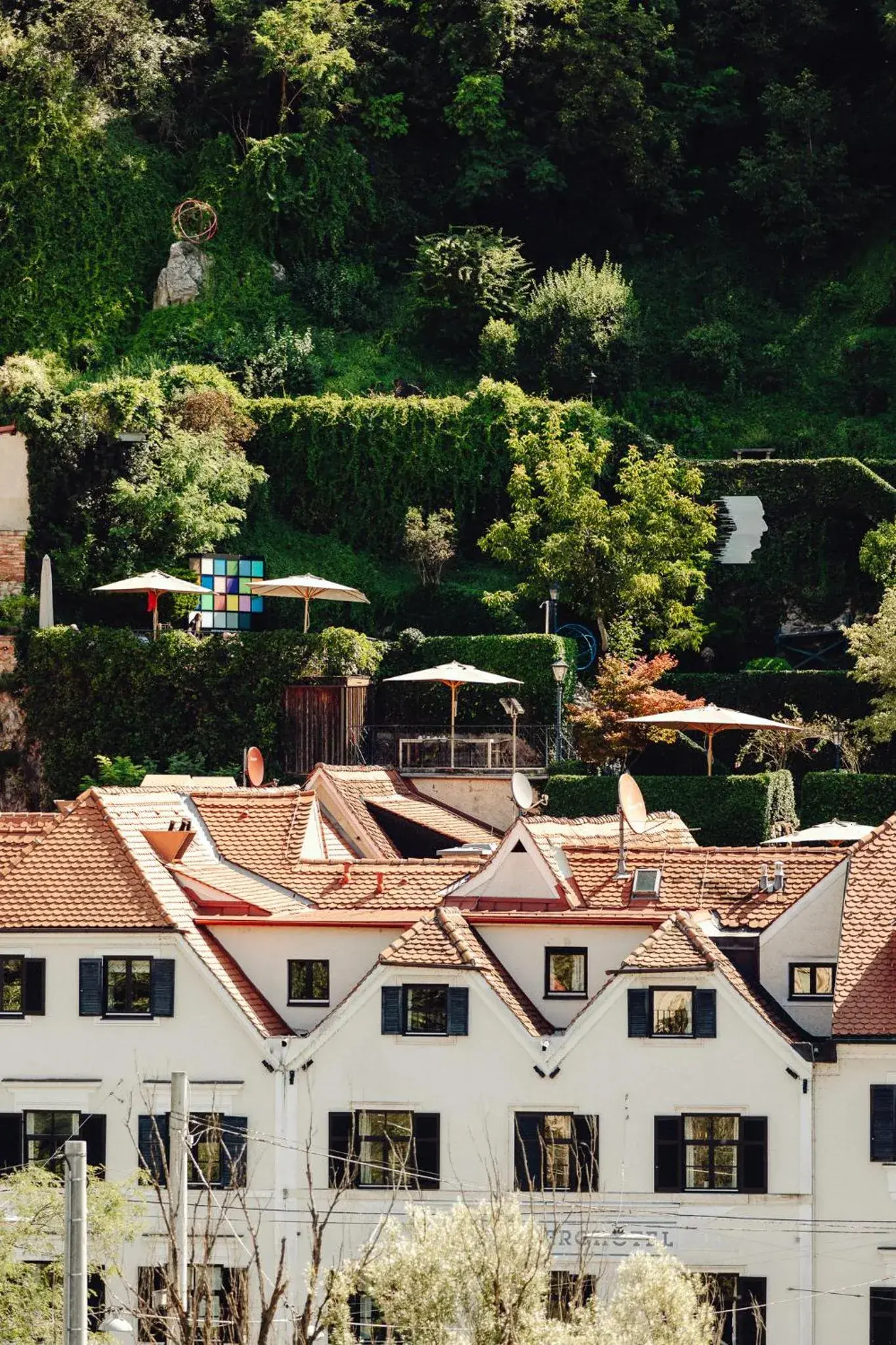 Property building in Schlossberghotel Property building in Schlossberghotel