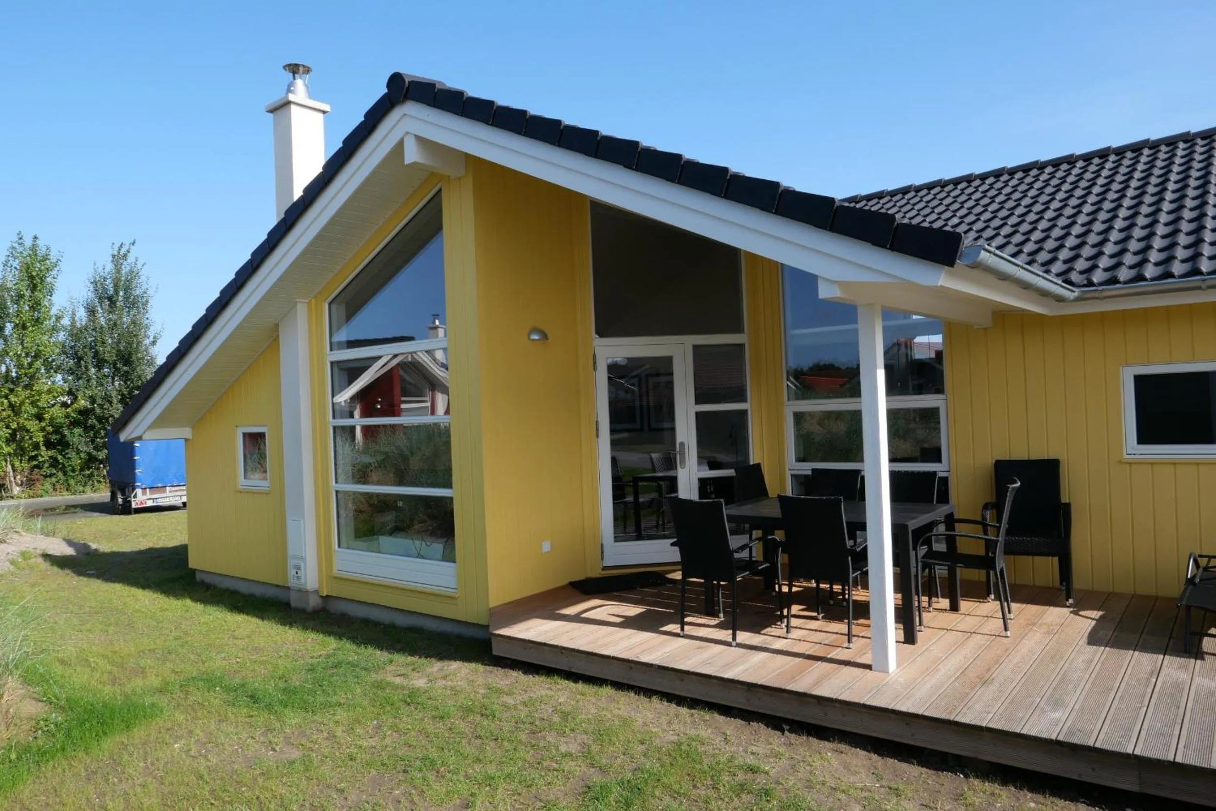Balcony/Terrace in Resort 2 Ferienhaus Typ D 70