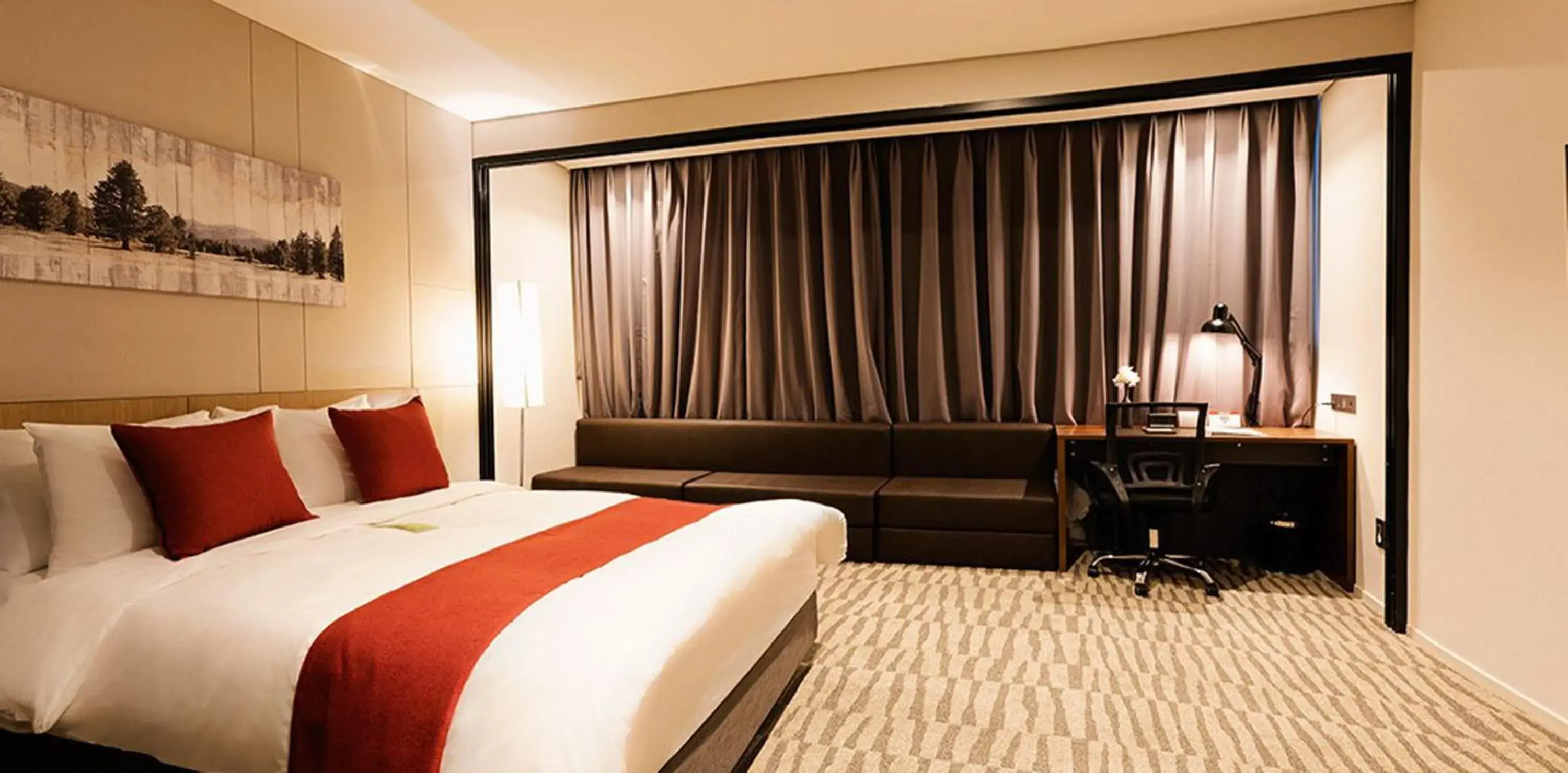 Bed in Best Western Plus Jeonju Bed in Best Western Plus Jeonju