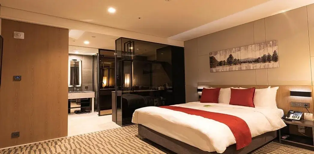 Bed in Best Western Plus Jeonju Bed in Best Western Plus Jeonju