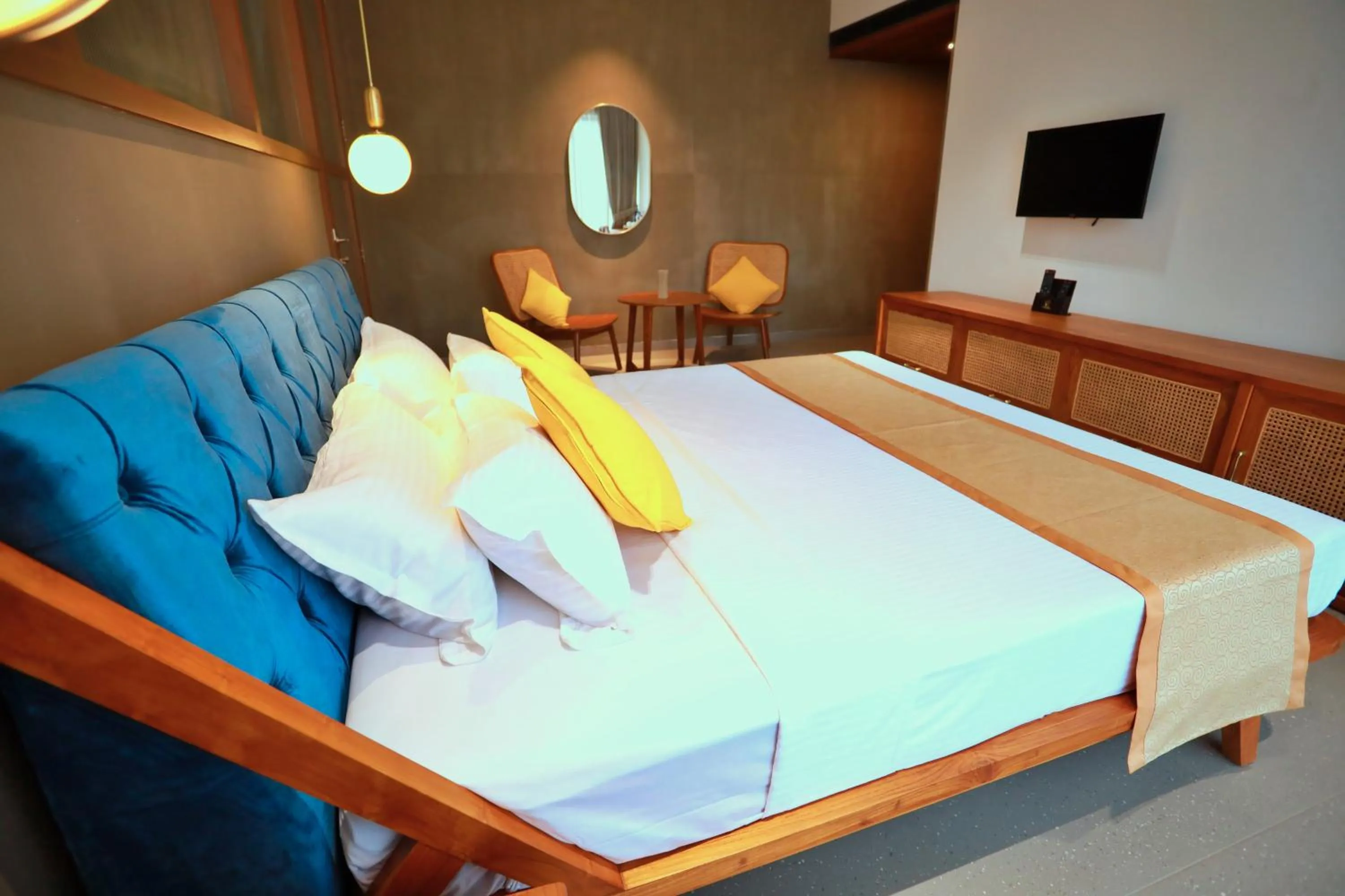 Bedroom, Bed in E.05 City Inn