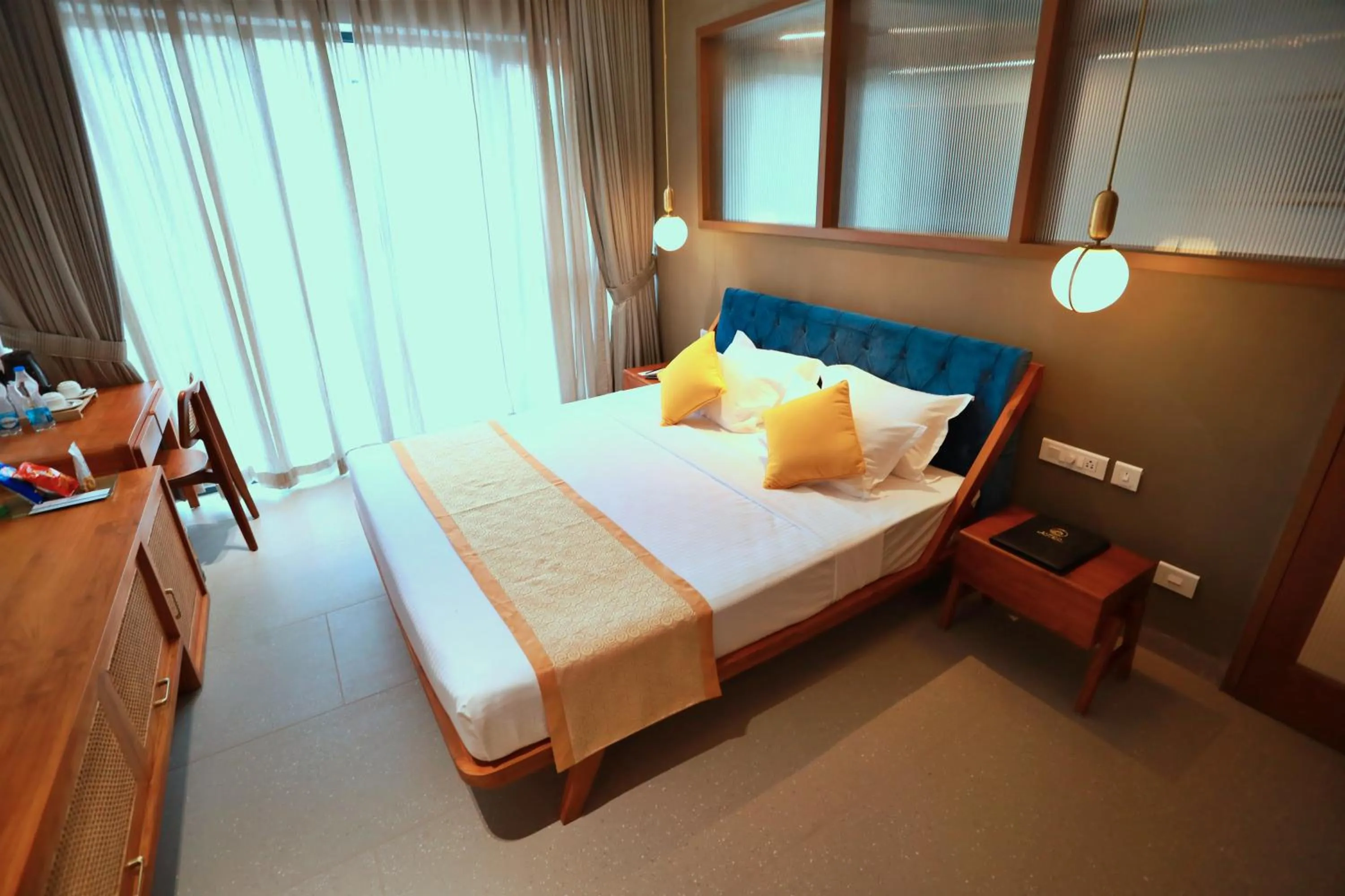 Bed in E.05 City Inn