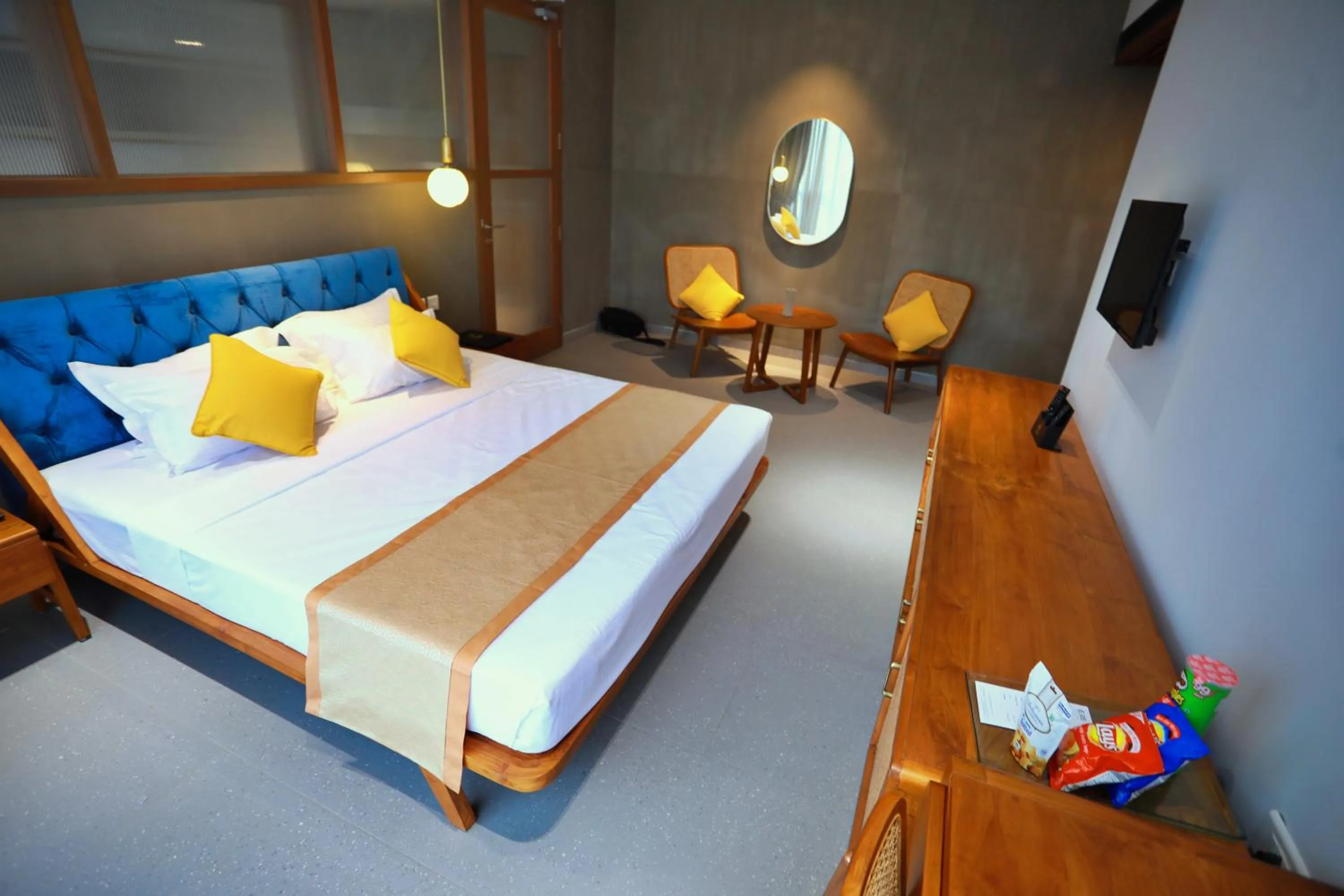 Photo of the whole room, Bed in E.05 City Inn