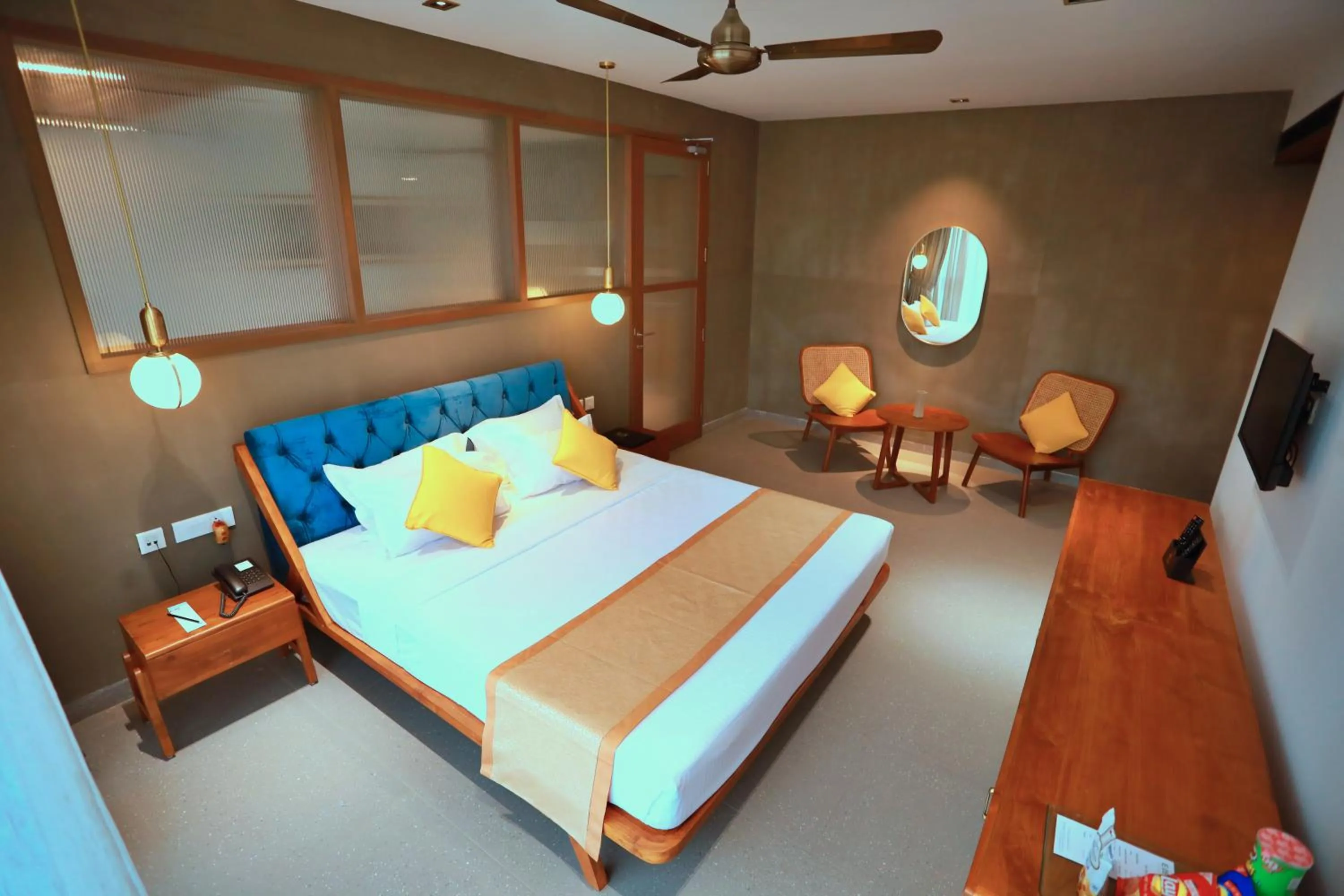 Bedroom, Bed in E.05 City Inn