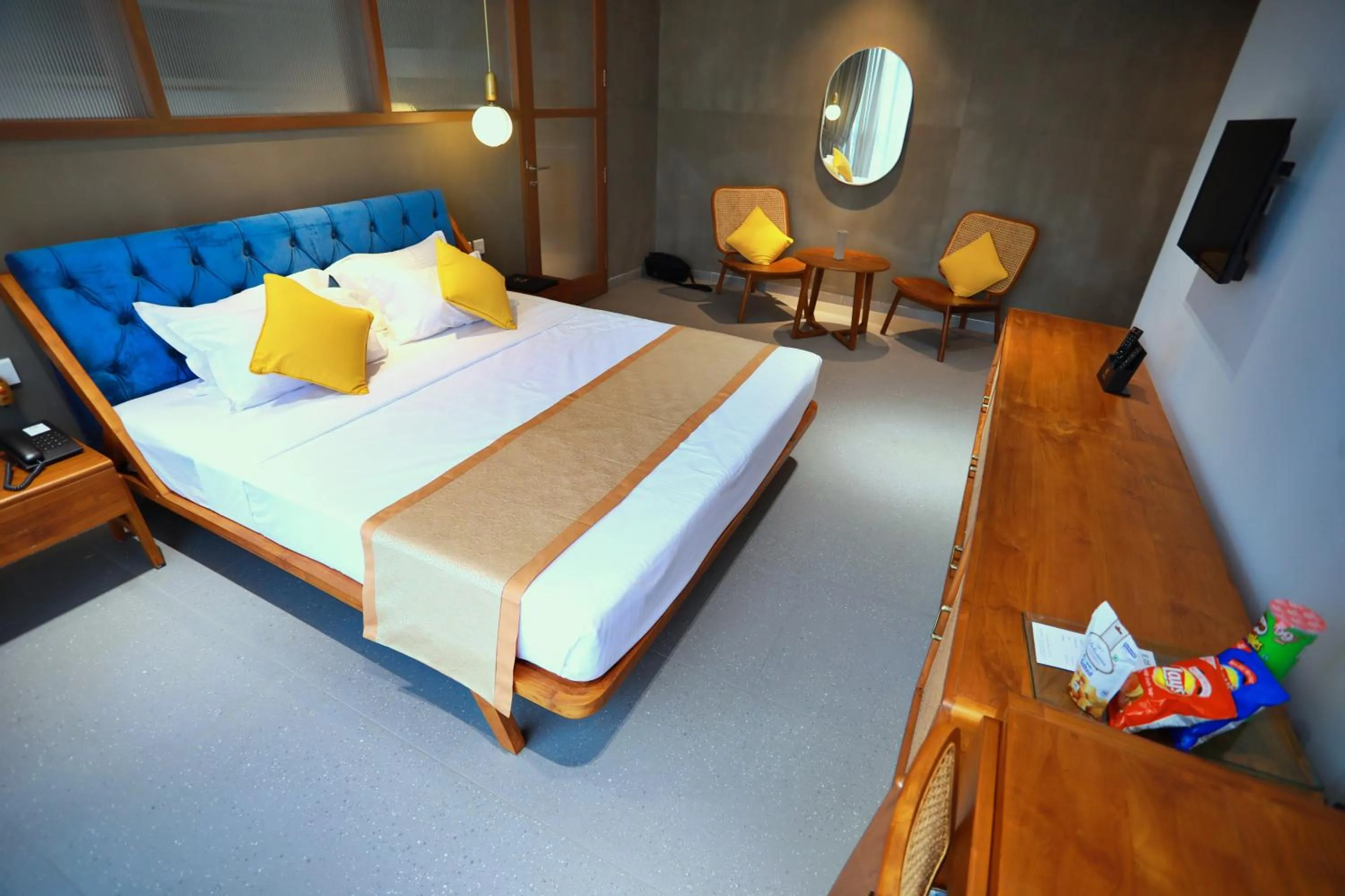 Photo of the whole room, Bed in E.05 City Inn