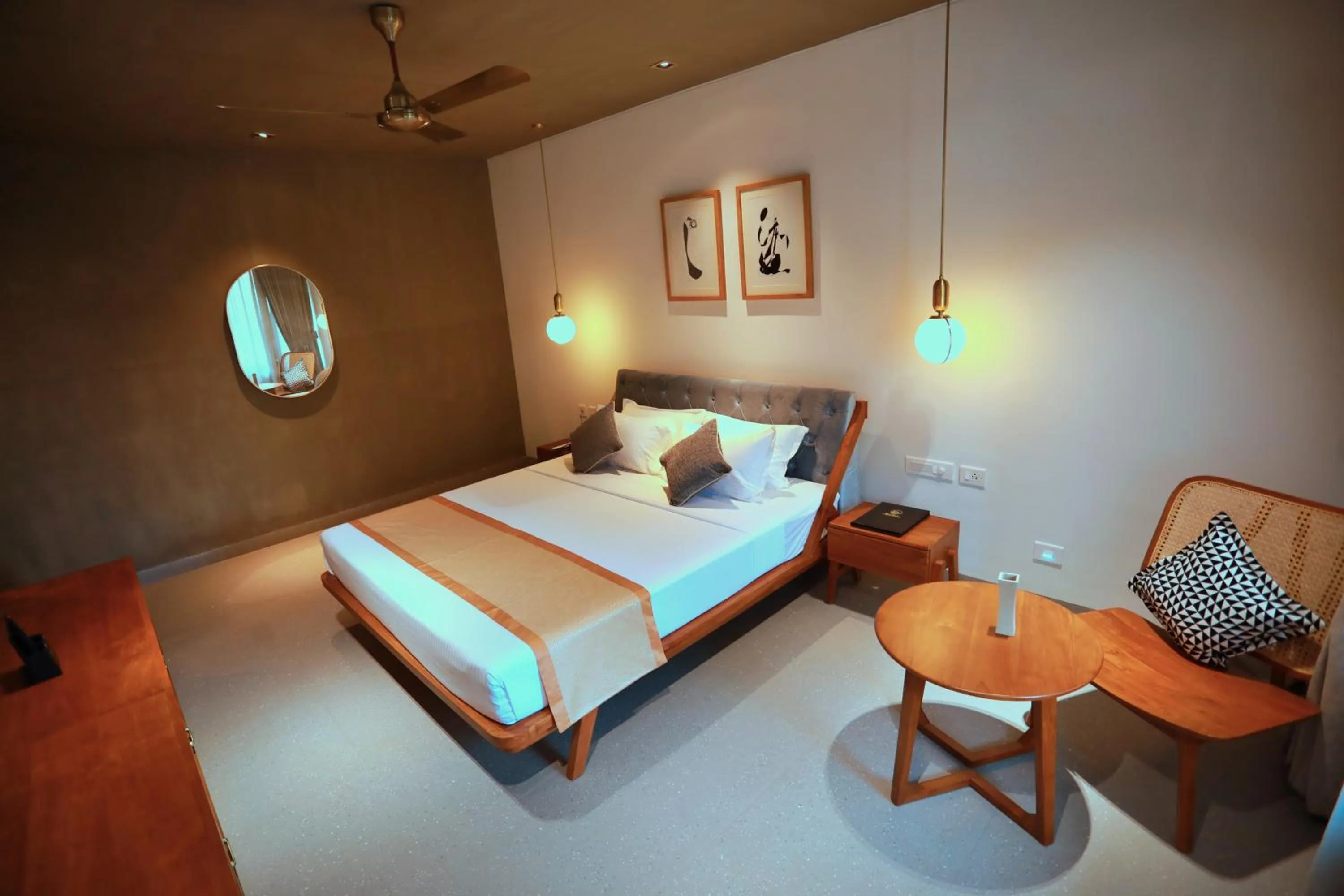 Bed in E.05 City Inn