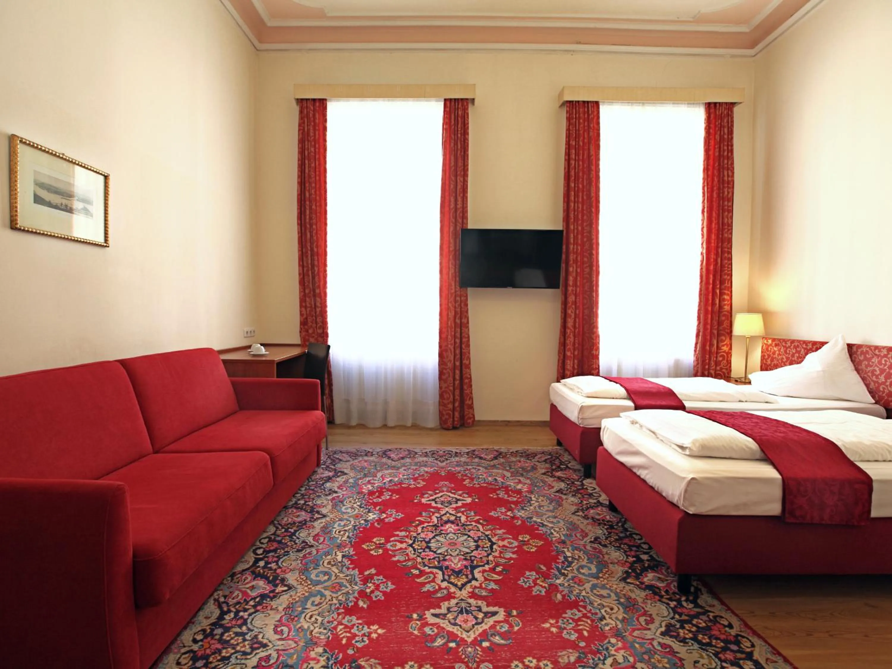 Bed in HPA Hotel Andreas