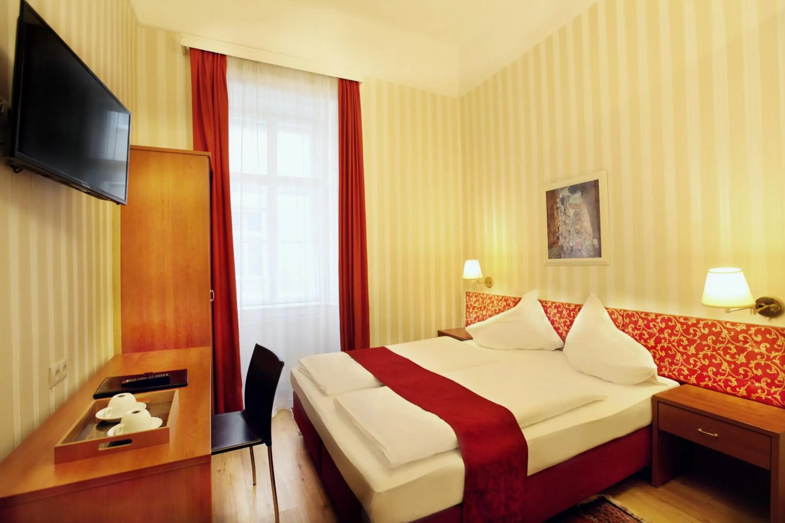 Bed in HPA Hotel Andreas Bed in HPA Hotel Andreas