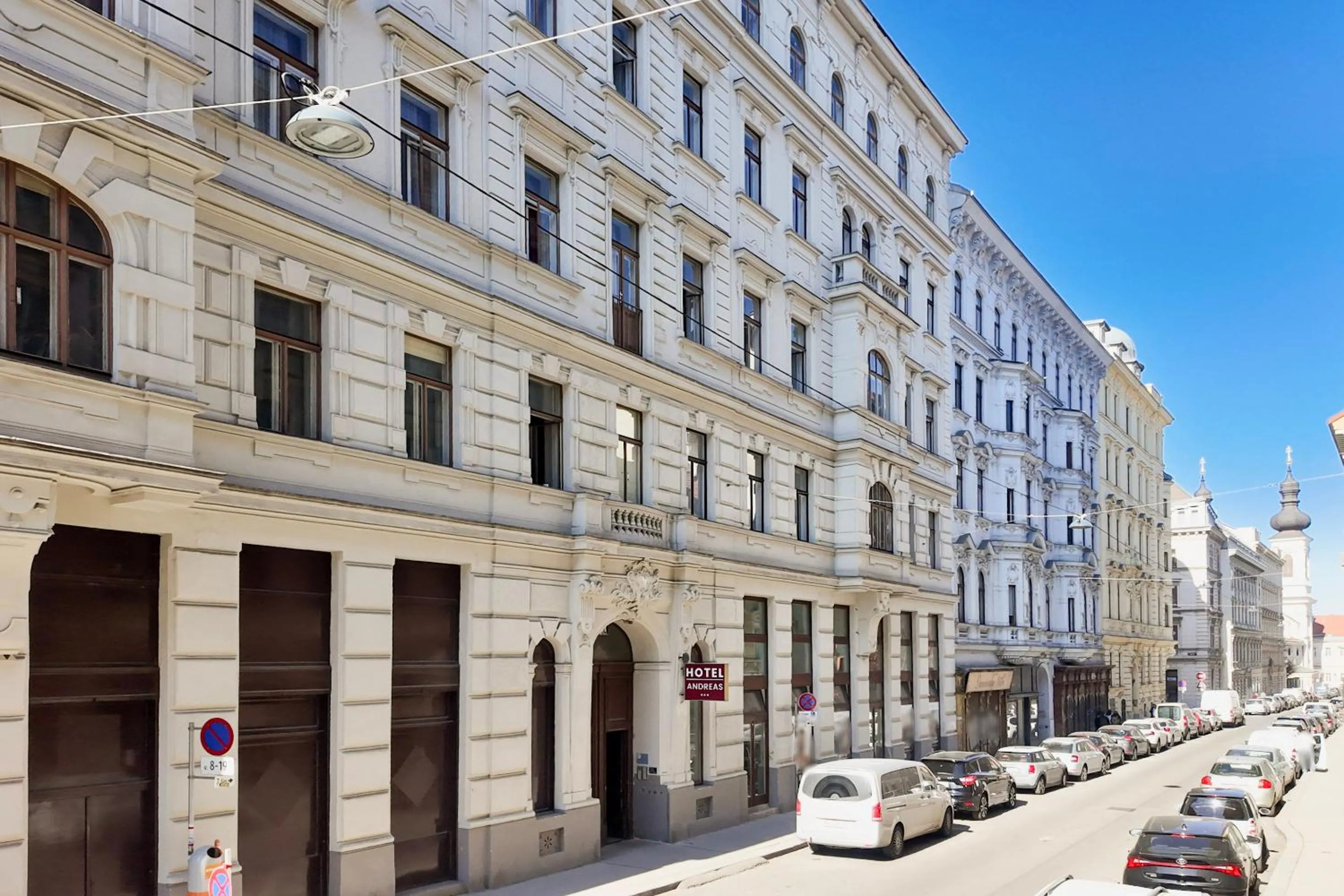 Property building in HPA Hotel Andreas