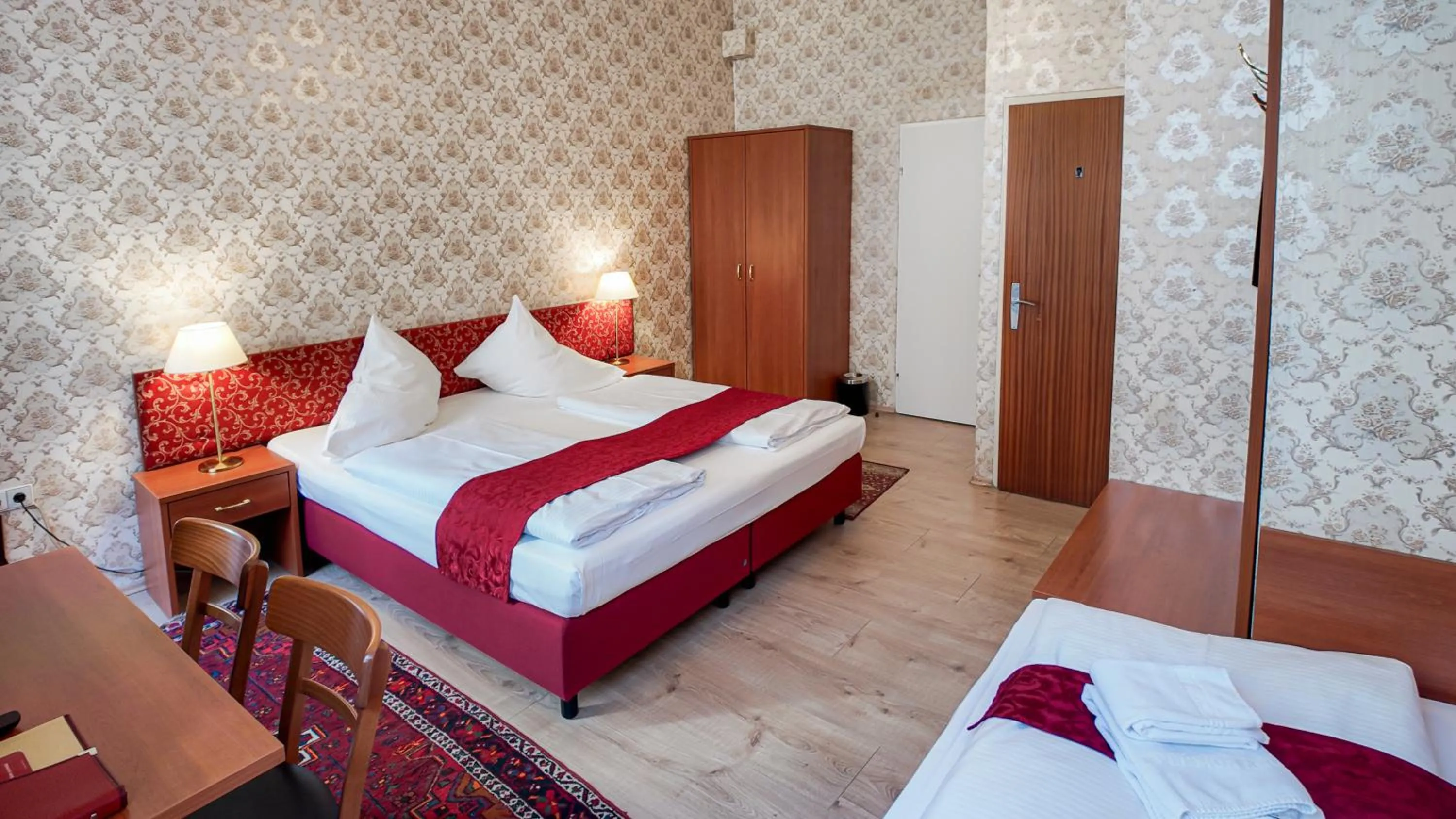 Bed in HPA Hotel Andreas