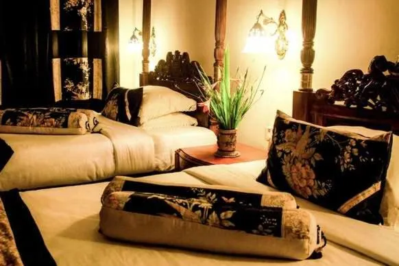 Bedroom, Bed in Manor House-Kandy