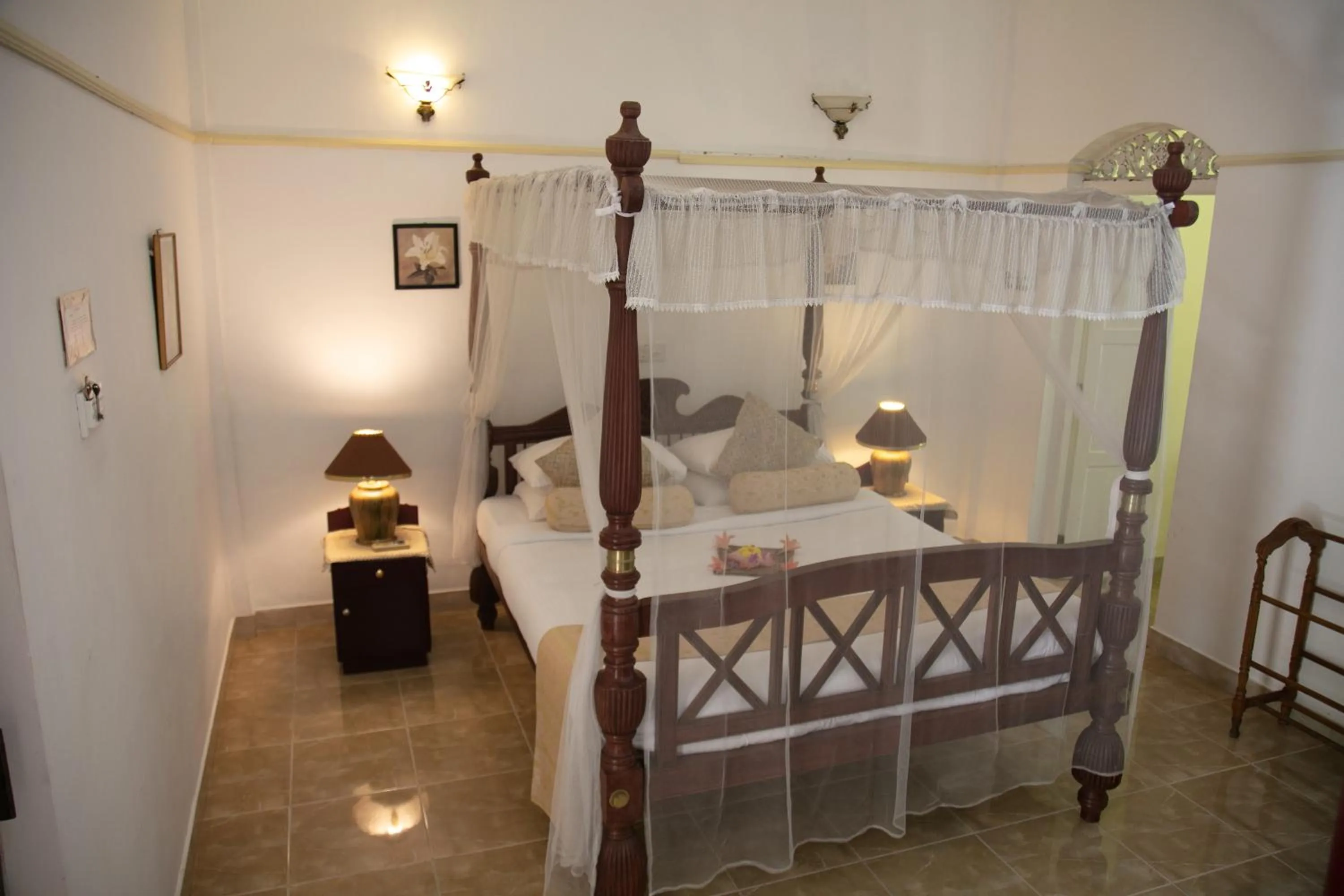 Bed in Manor House-Kandy