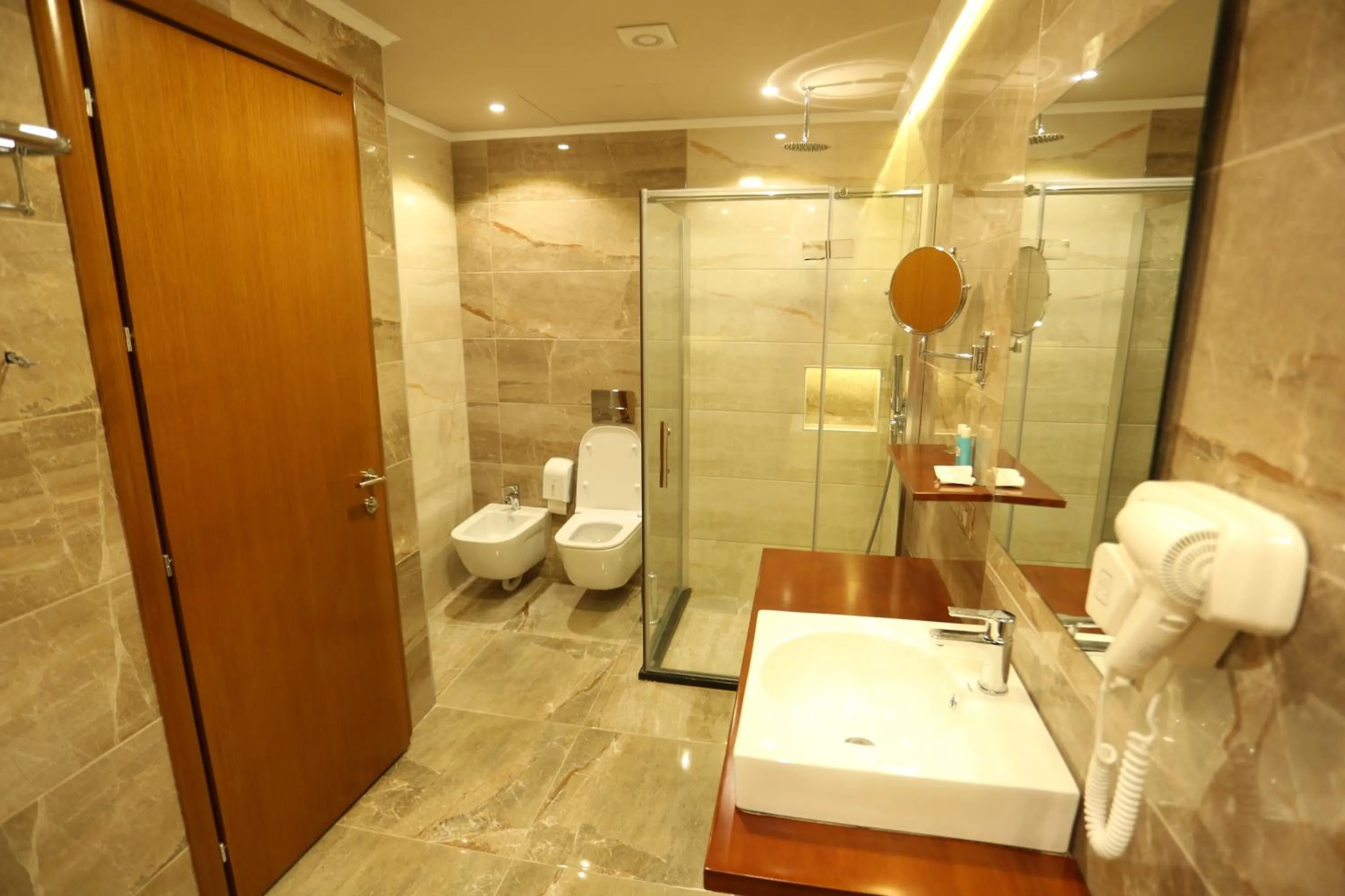 Bathroom in Perla Hotel