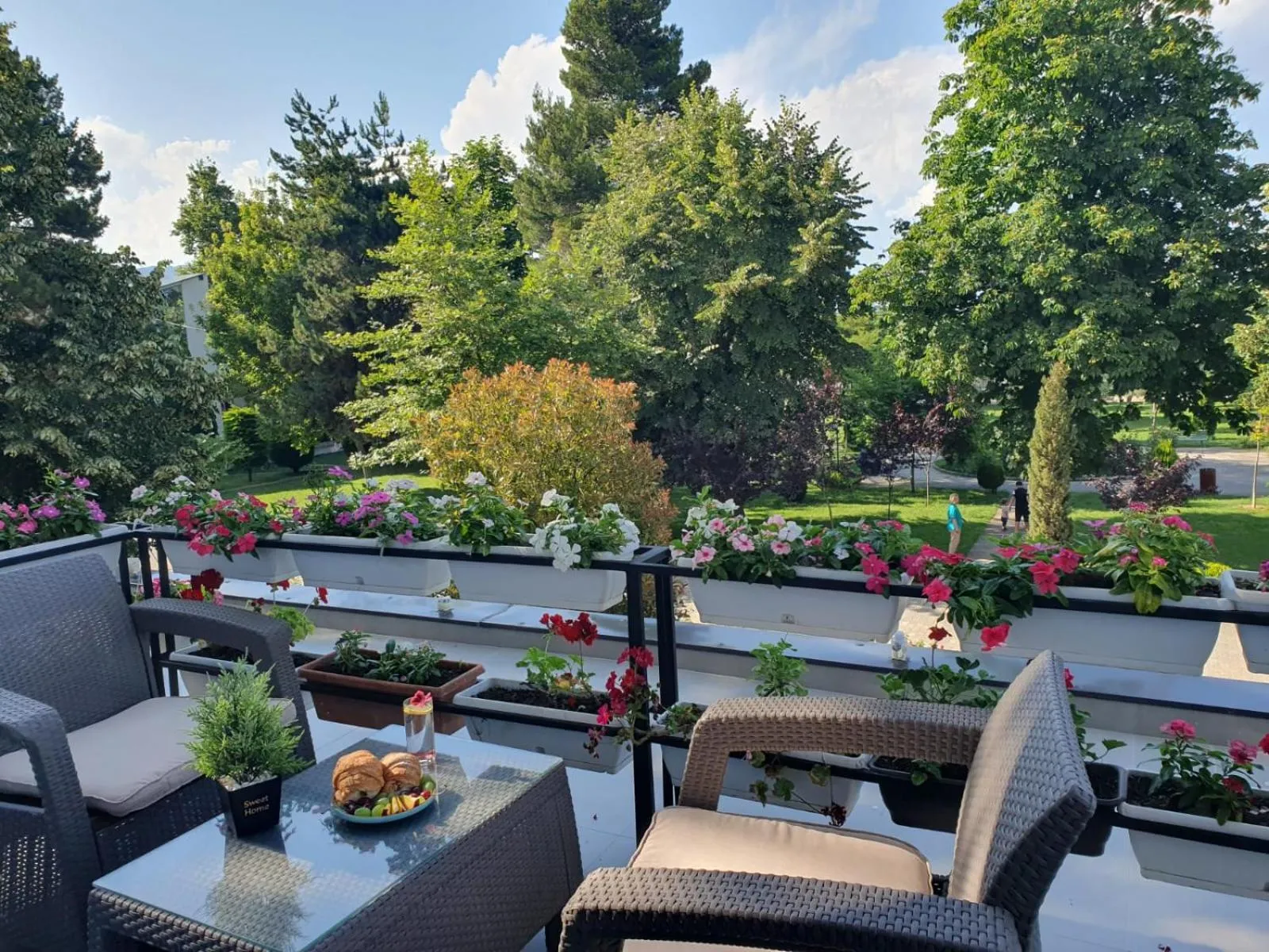 Natural landscape in Perla Hotel