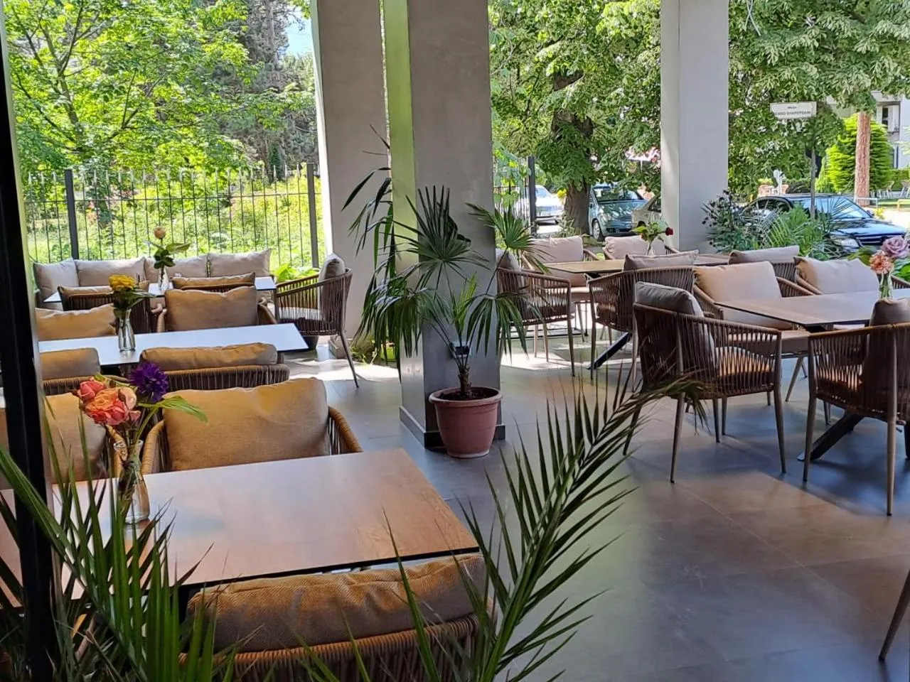 Property building in Perla Hotel