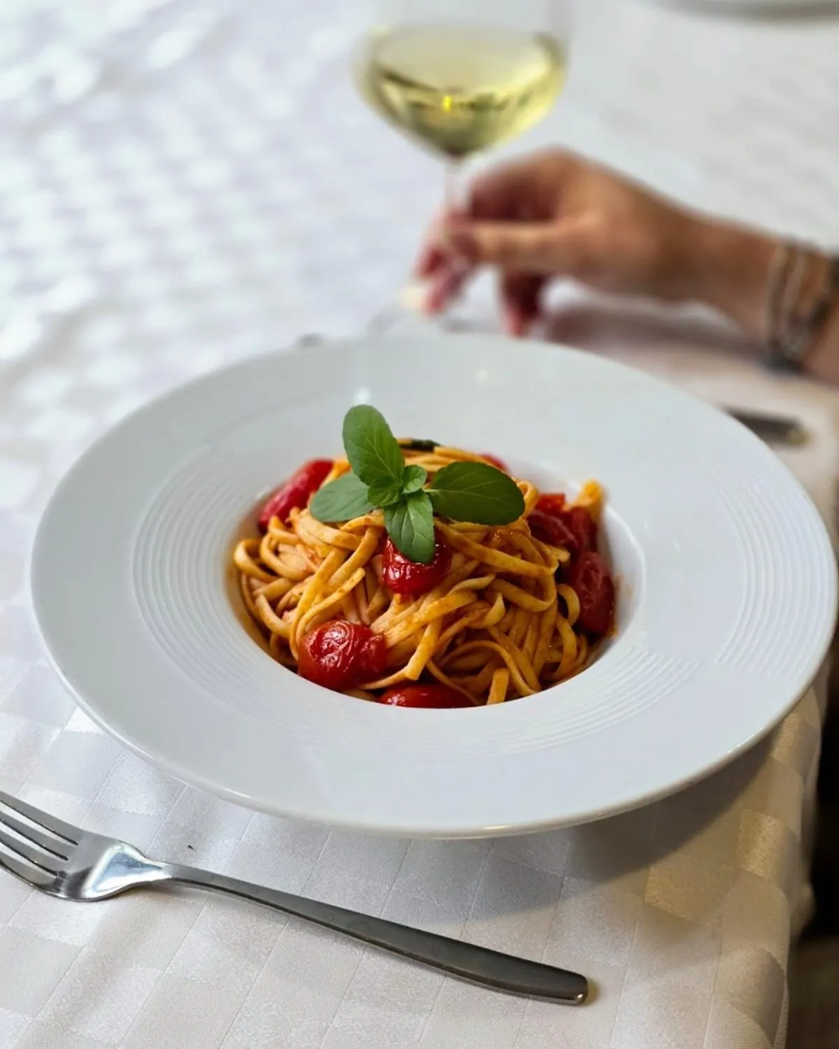 Property building in Perla Hotel