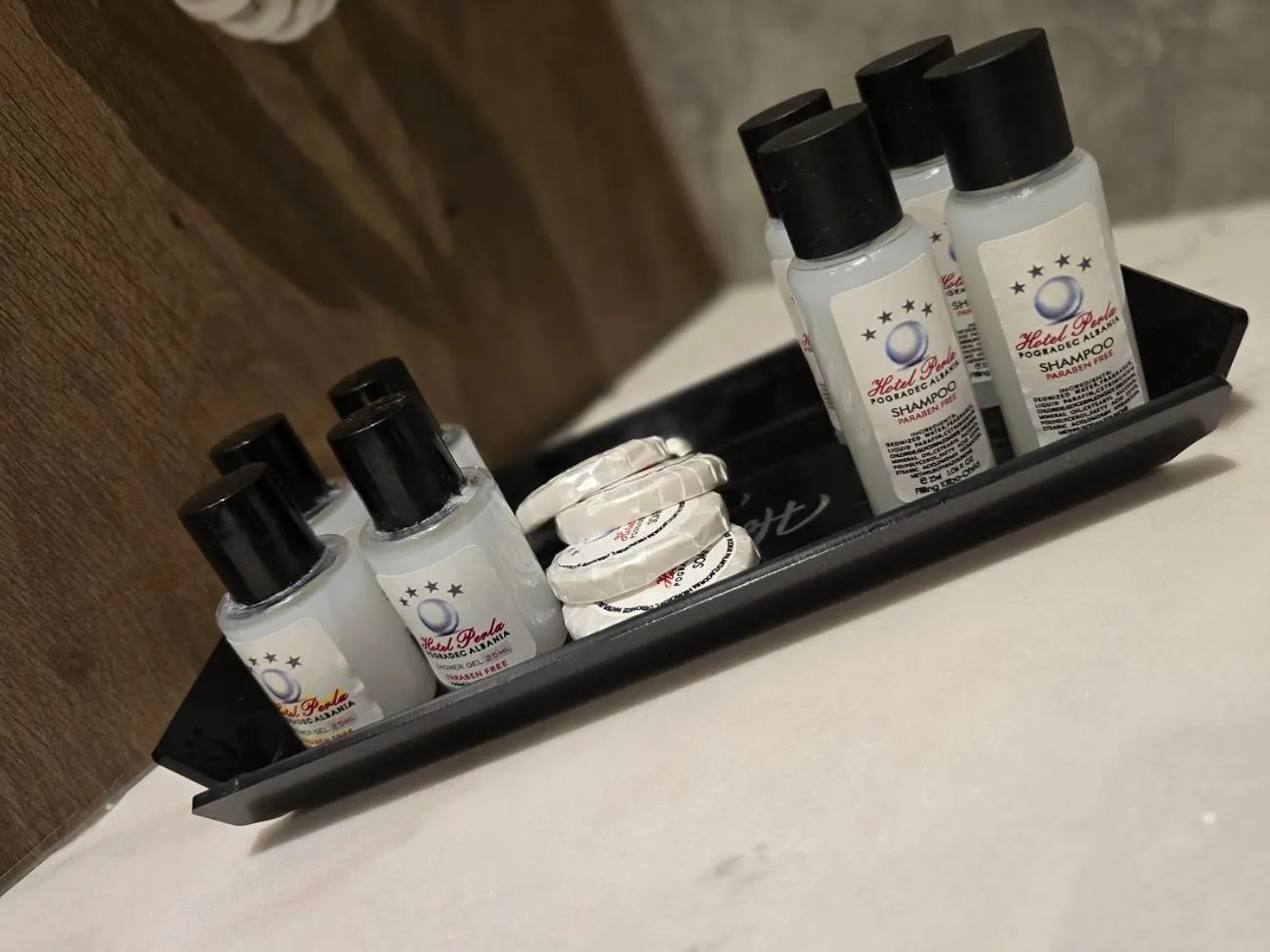 Bathroom in Perla Hotel