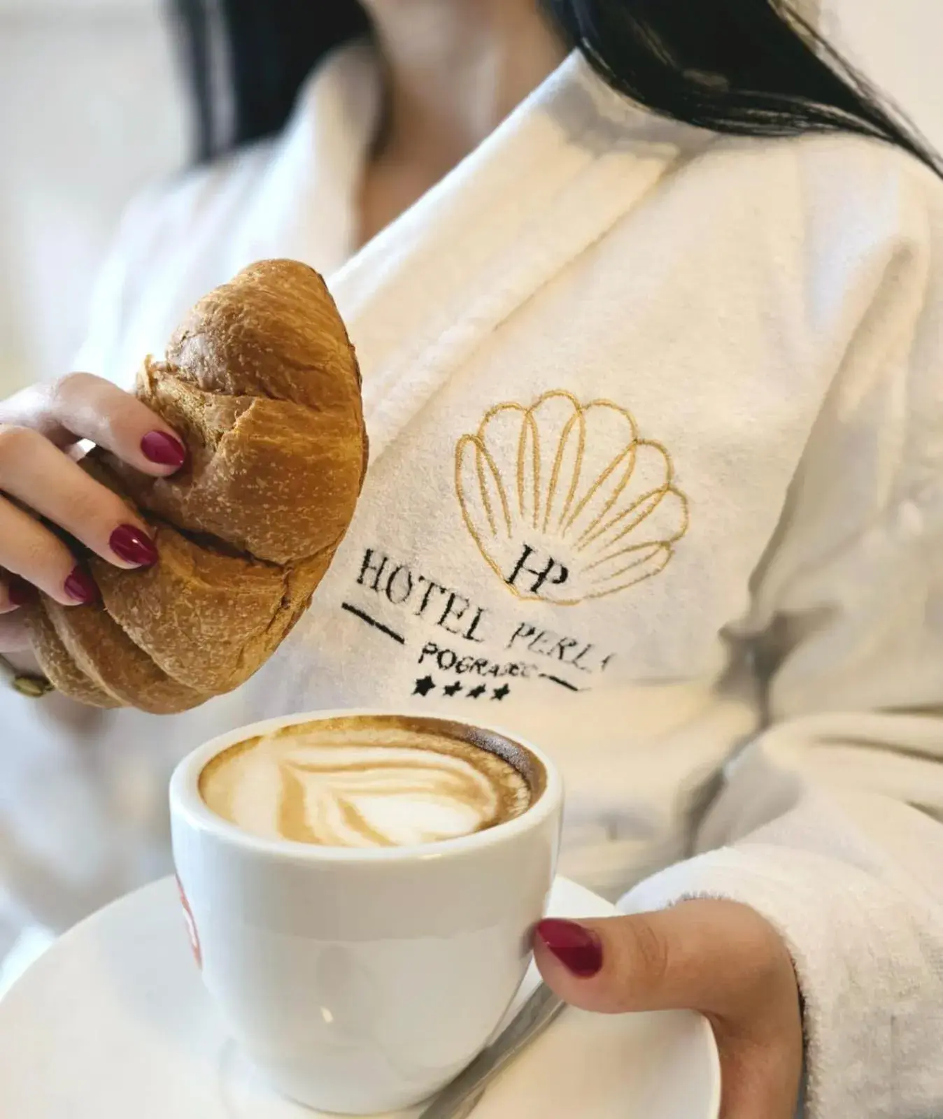 Breakfast in Perla Hotel Breakfast in Perla Hotel