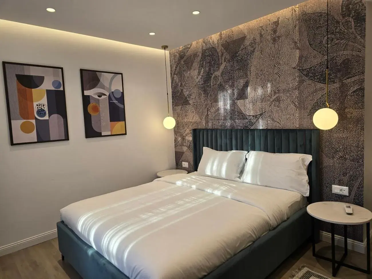 Bed in Perla Hotel Bed in Perla Hotel