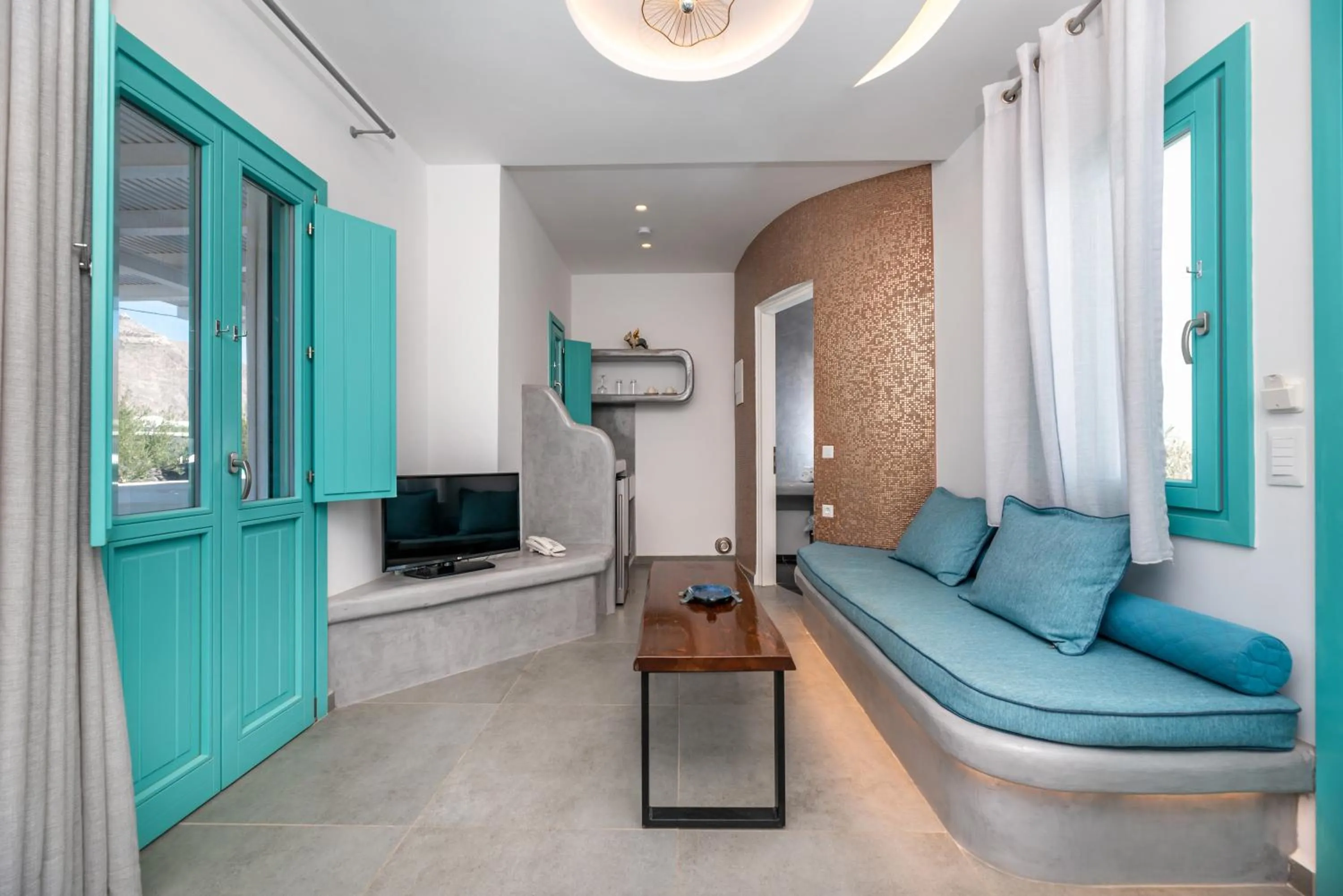 Seating area in Santa Irina Luxury Sunny Lofts