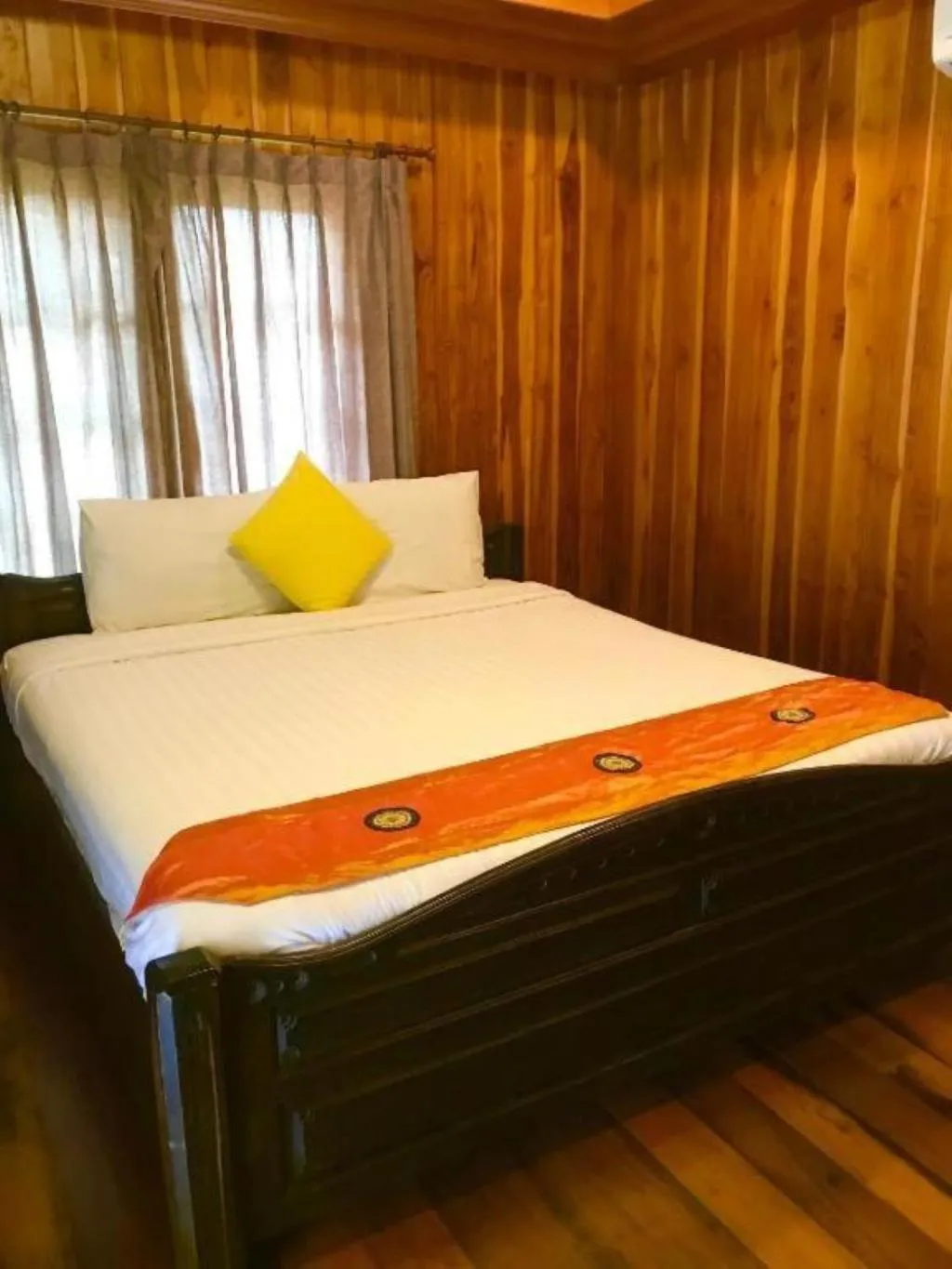 Bed in Siri Lagoona Resort