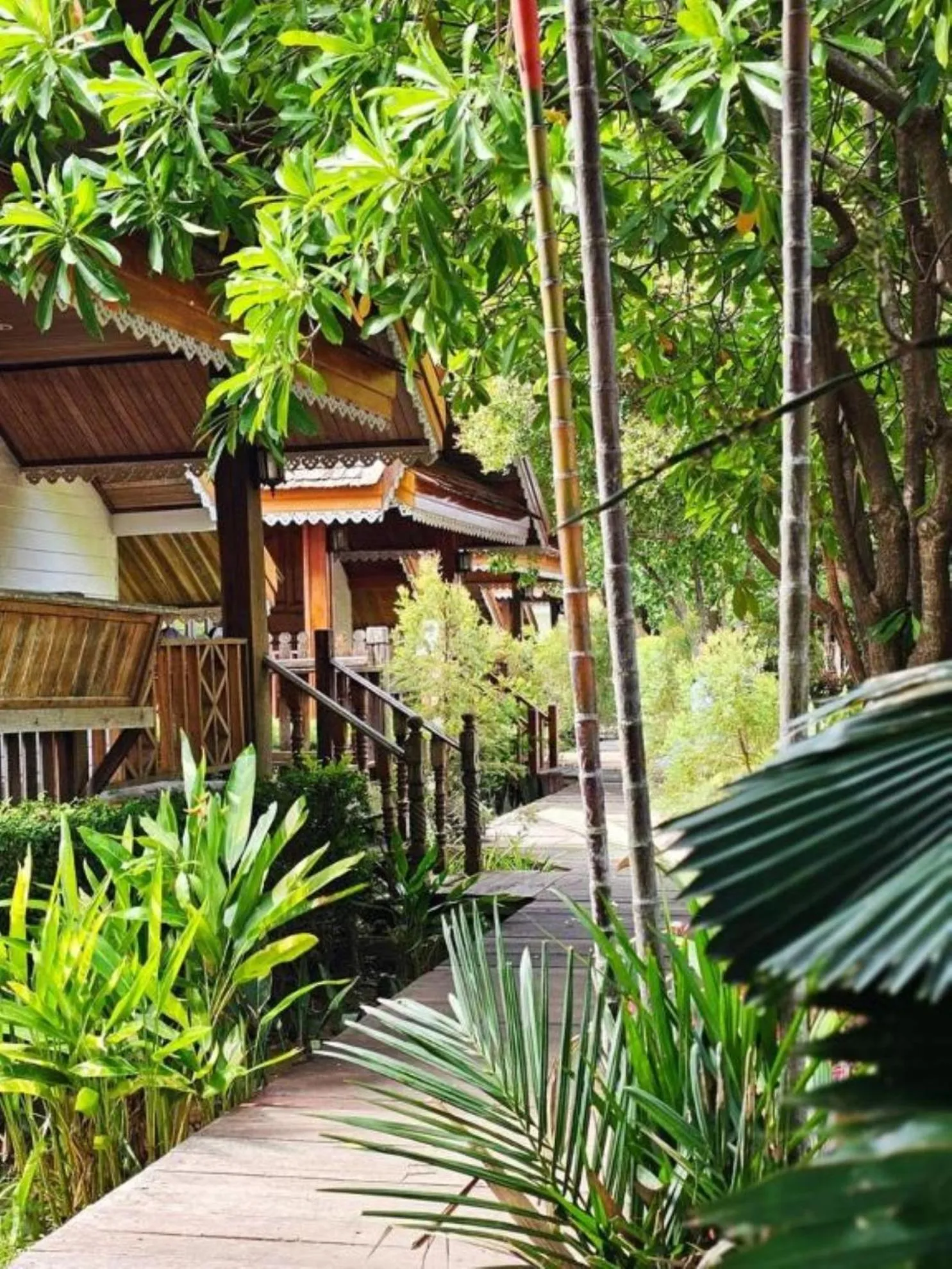 Facade/entrance in Siri Lagoona Resort