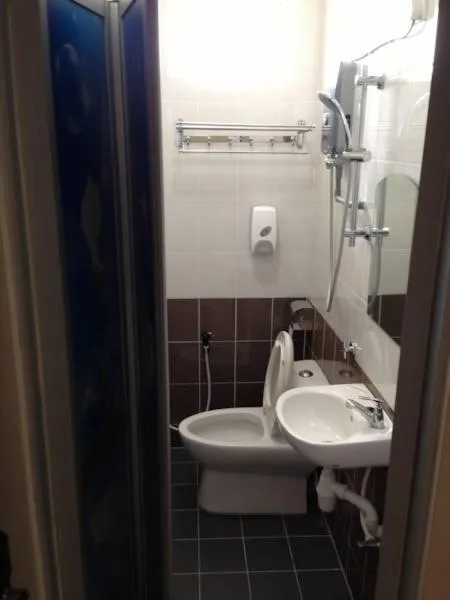 Bathroom in NGS Hotel